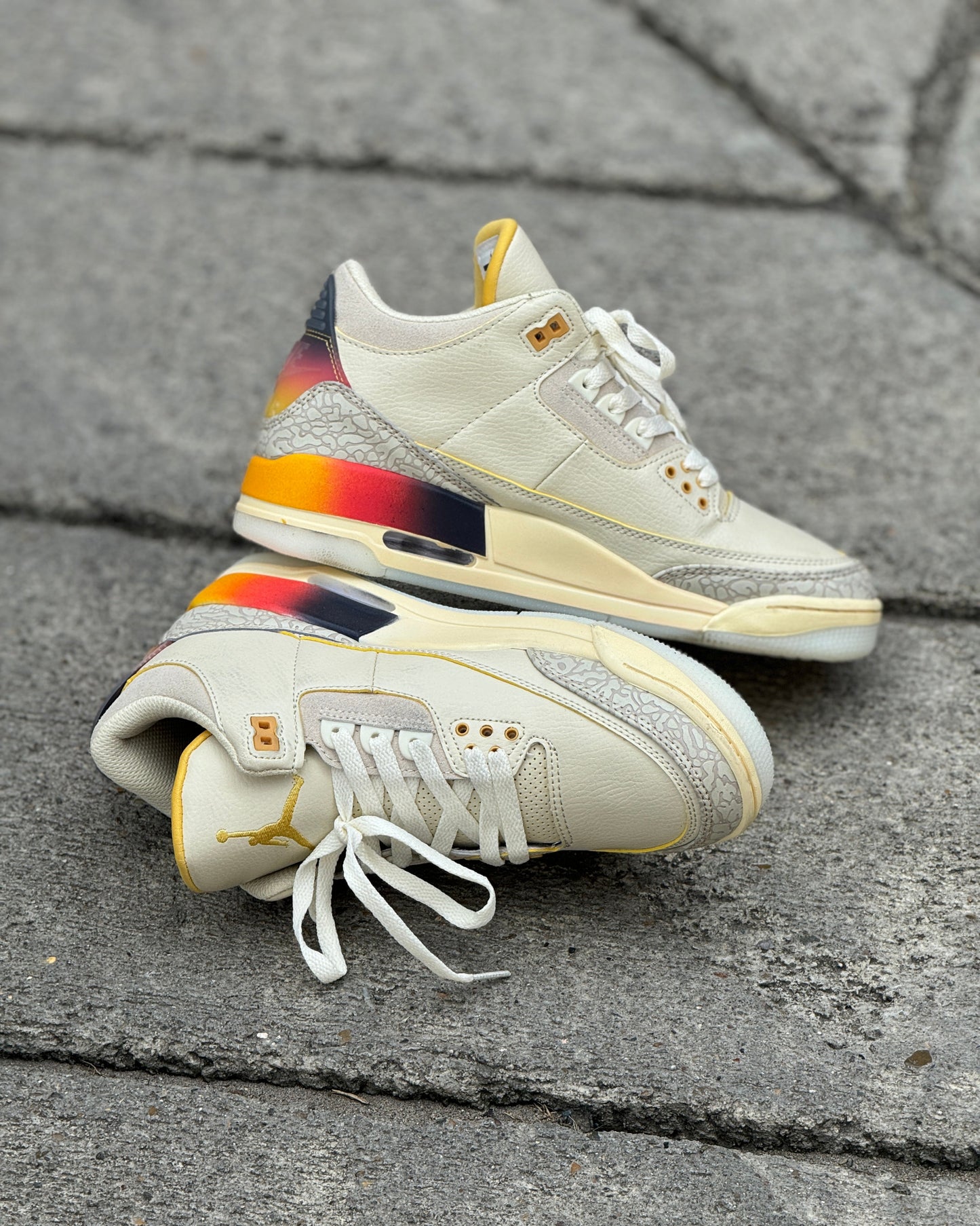 Air Jordan Retro 3 High x J Balvin Beige