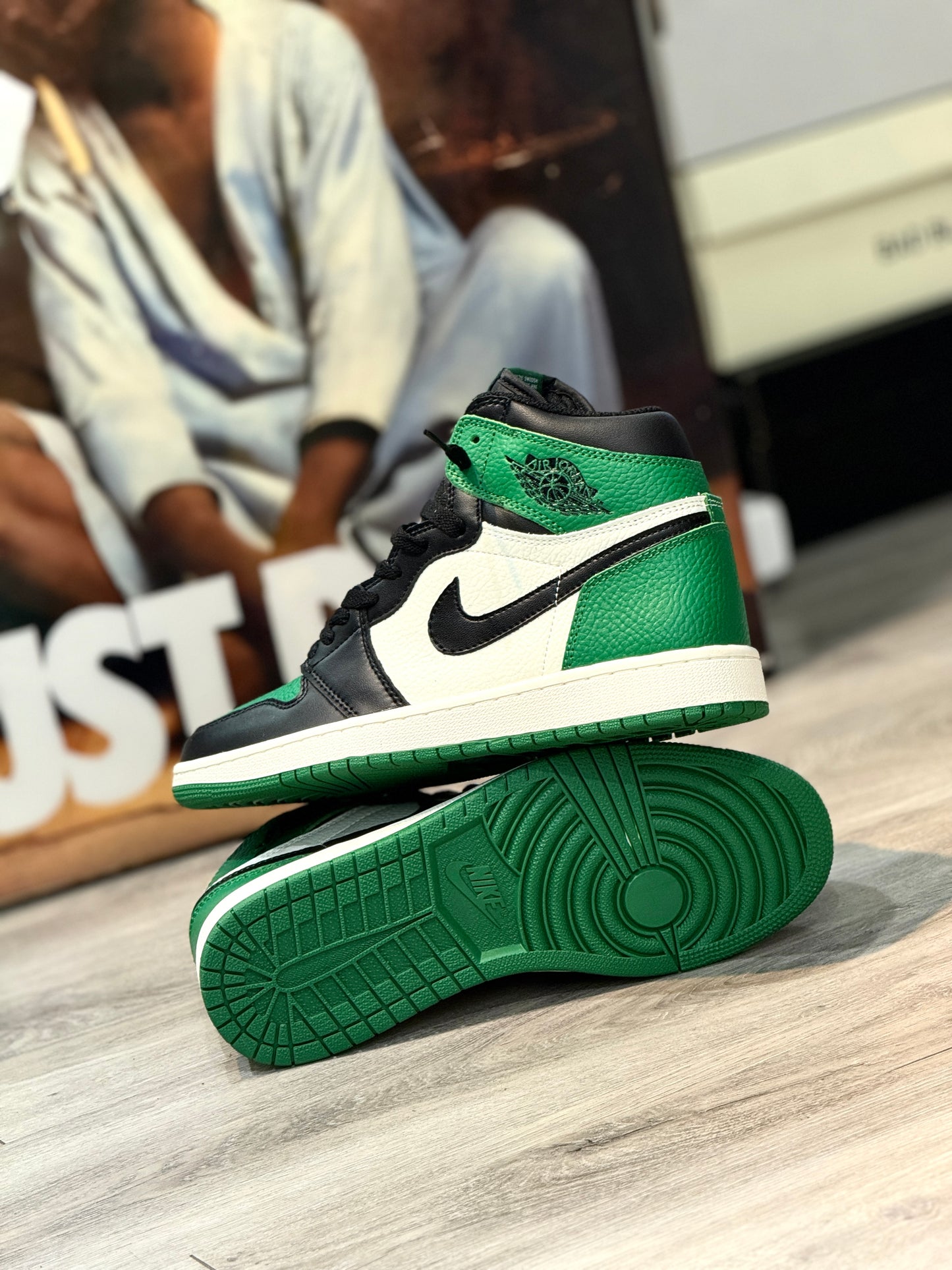 Air Jordan Retro 1 High Verde