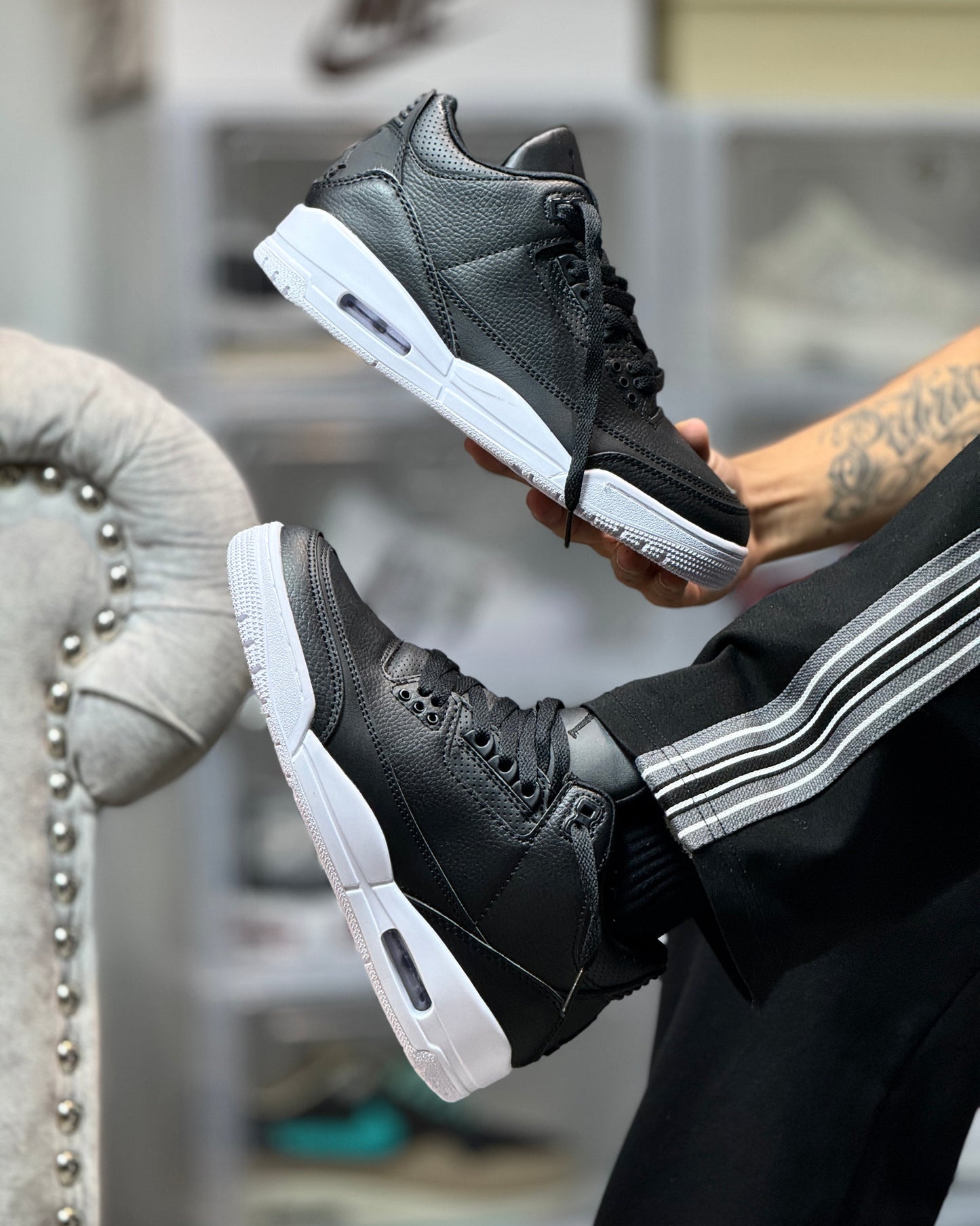 Air Jordan Retro 3 Craft Negro