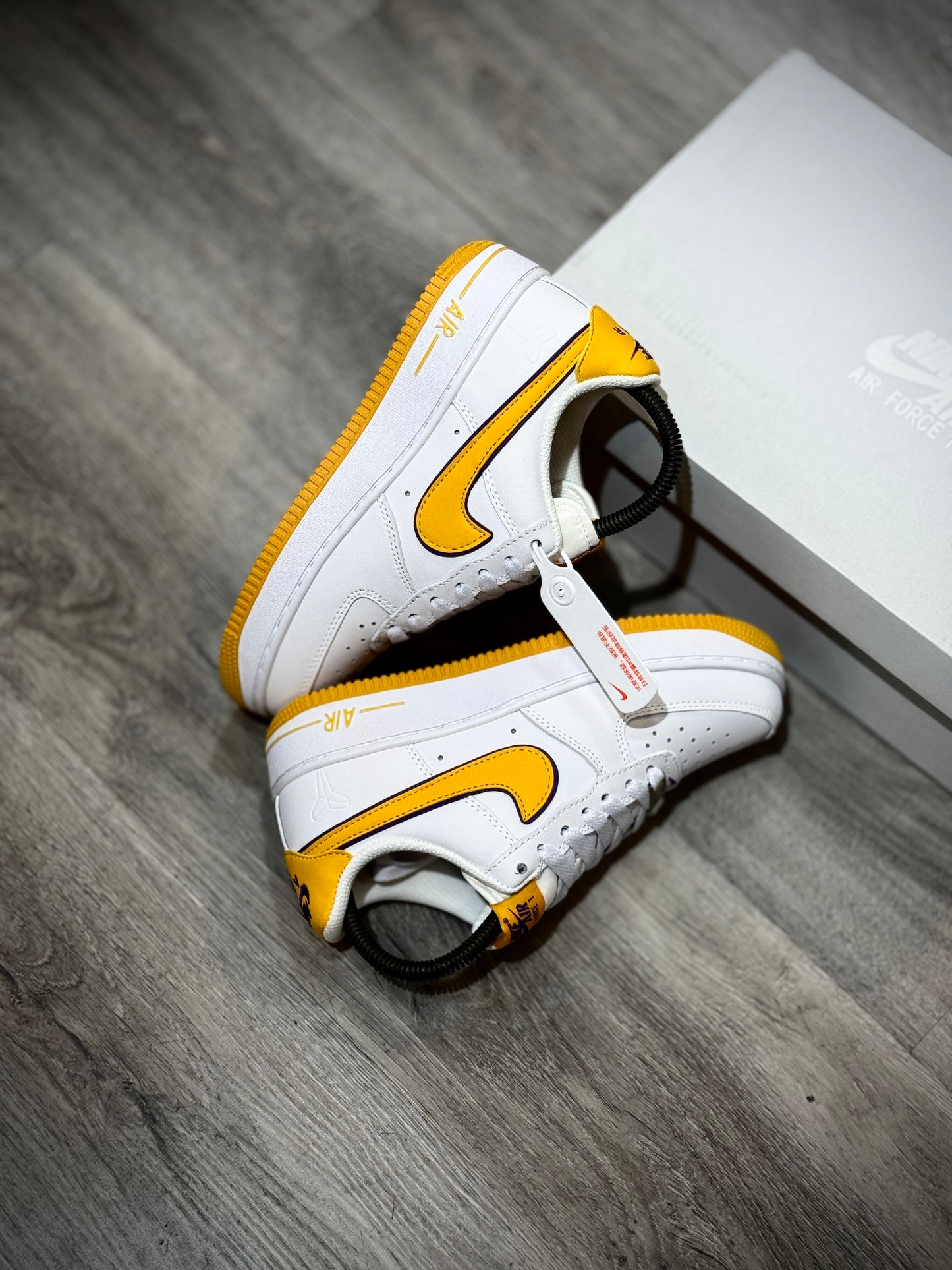Air Force 1 Blanco-Amarillo