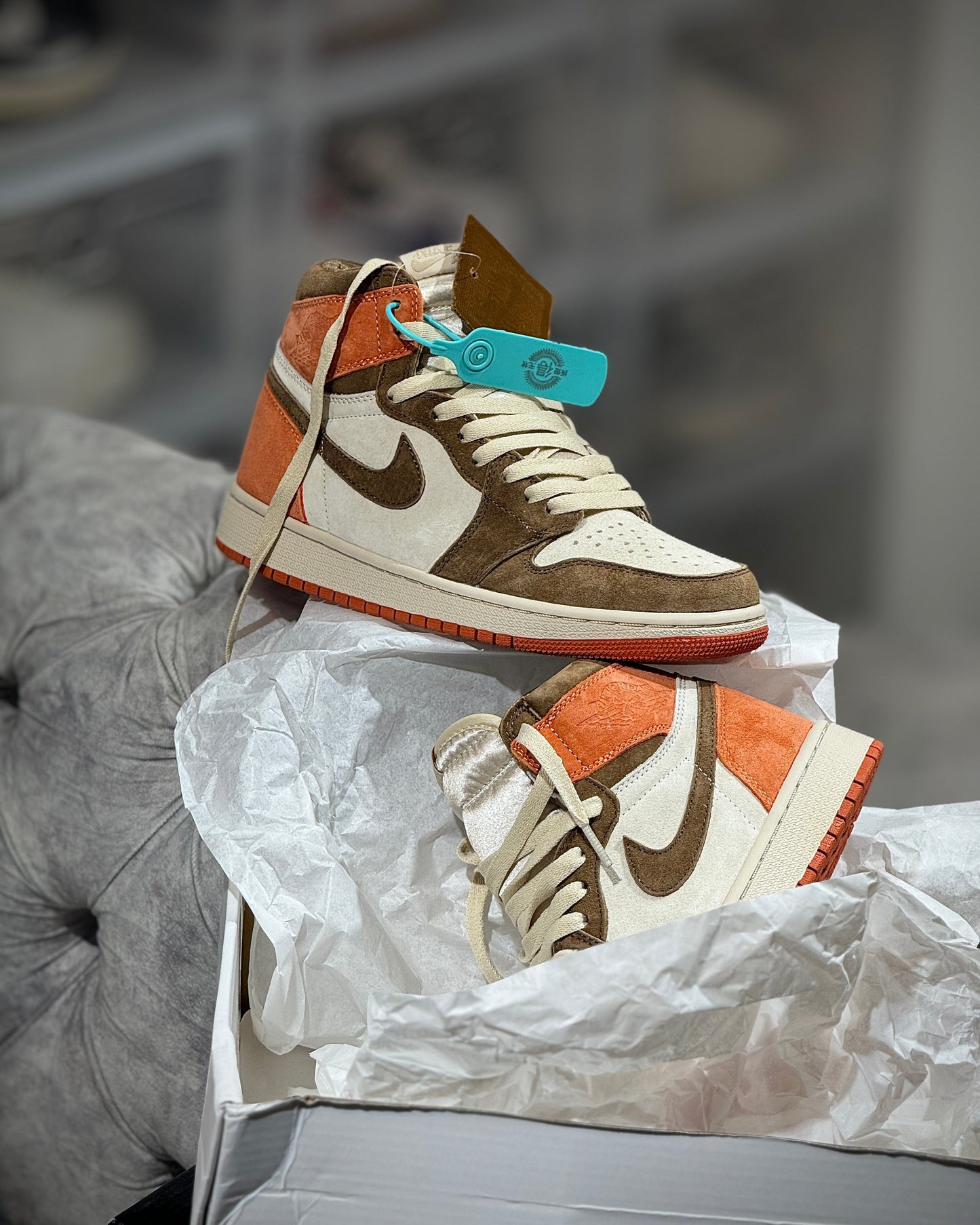 Air Jordan Retro 1 High OG SP Dusted Clay