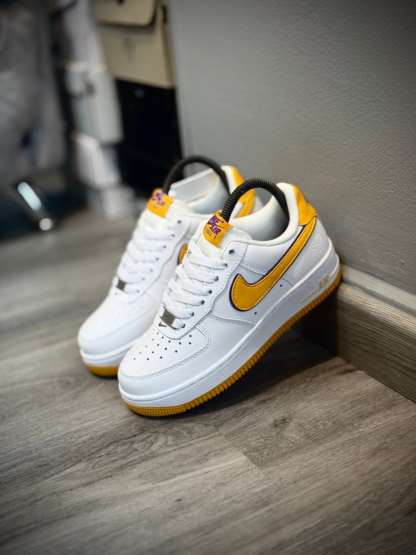 Air Force 1 Blanco-Amarillo