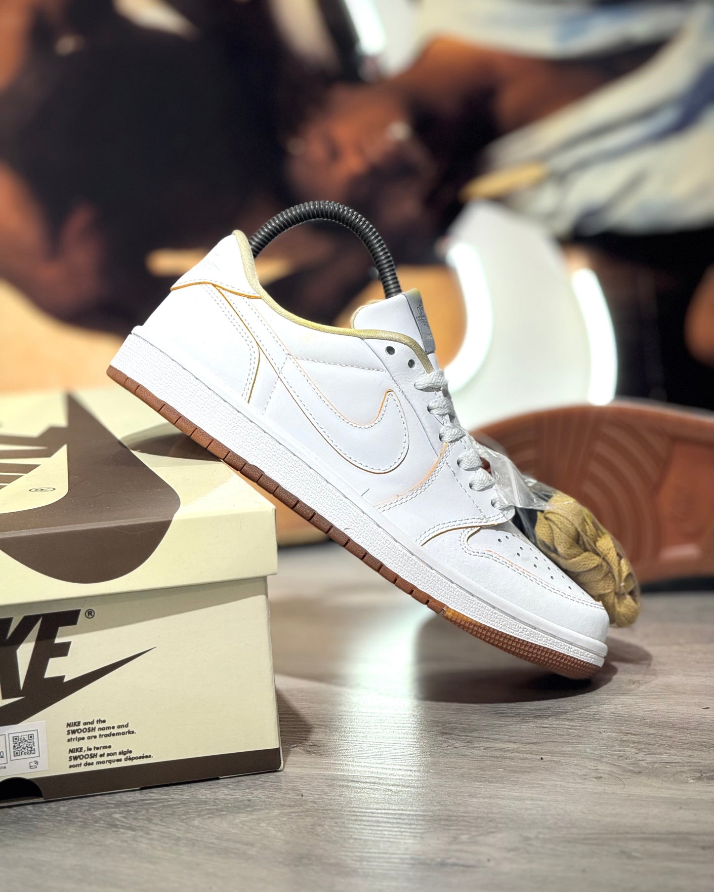 Air Jodan Retro 1 low Gold