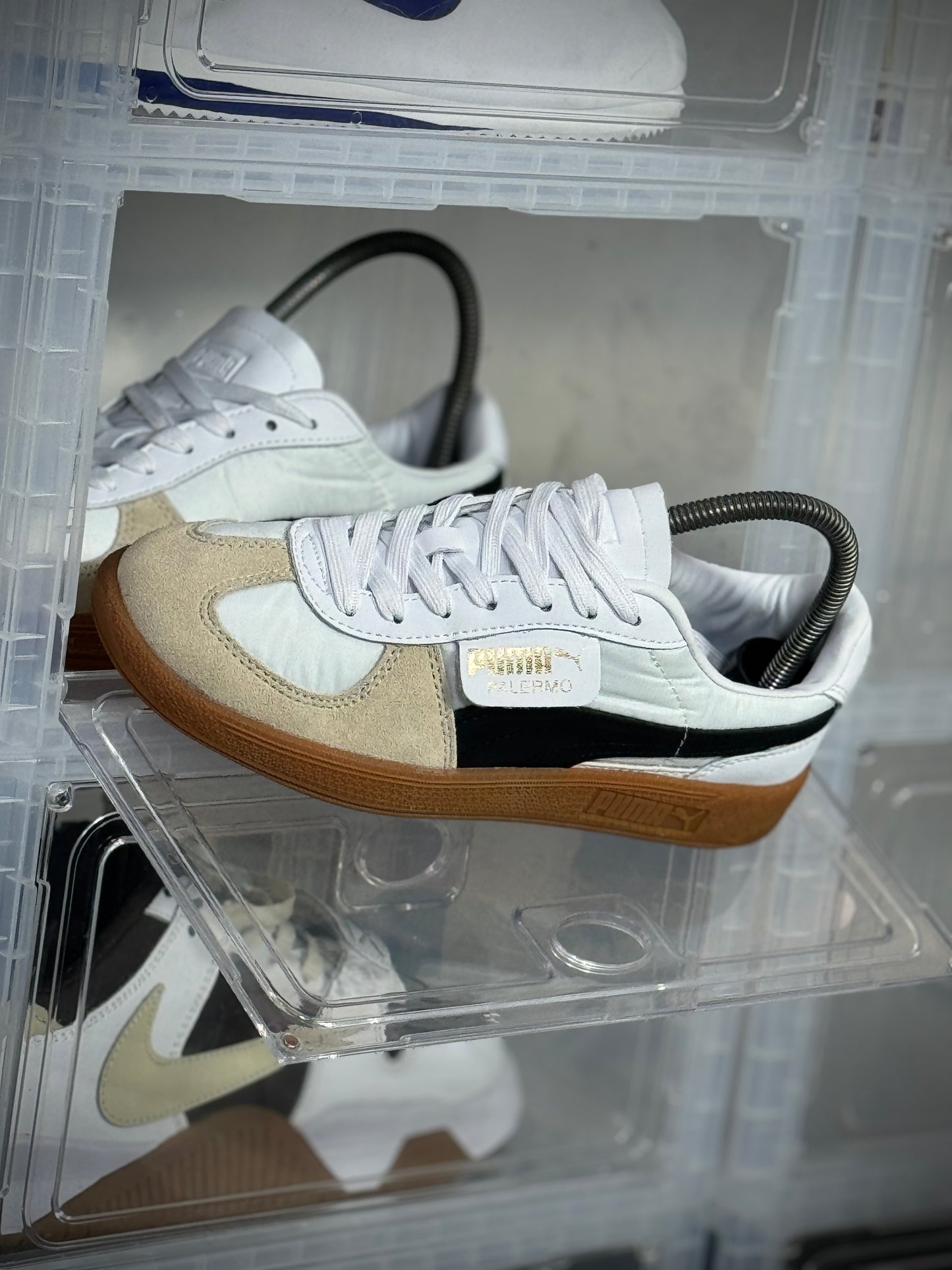 Puma Palermo Blanco-Cafe