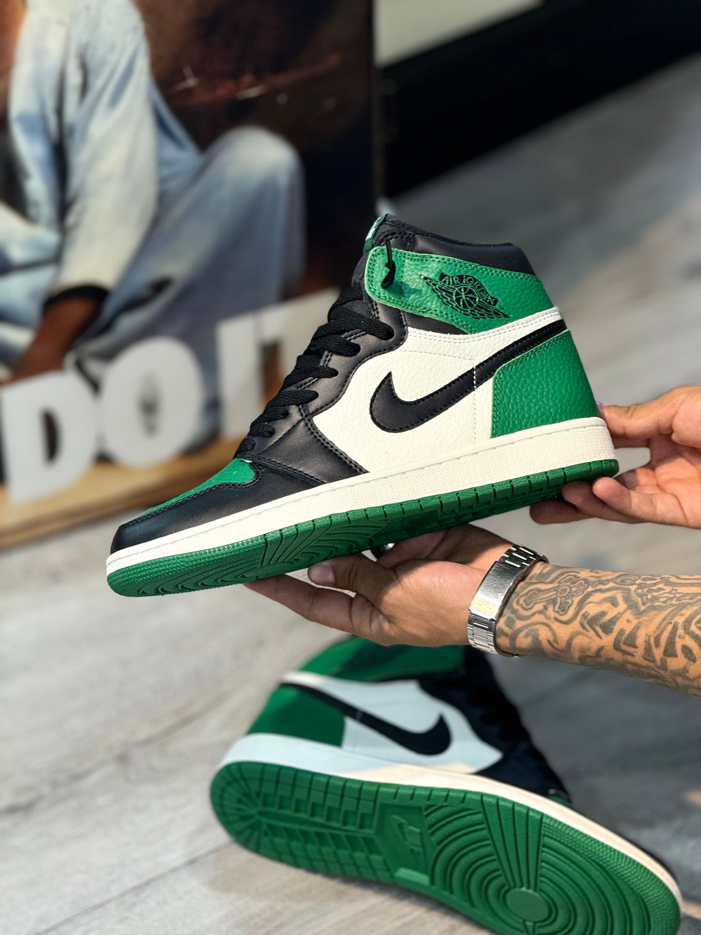 Air Jordan Retro 1 High Verde