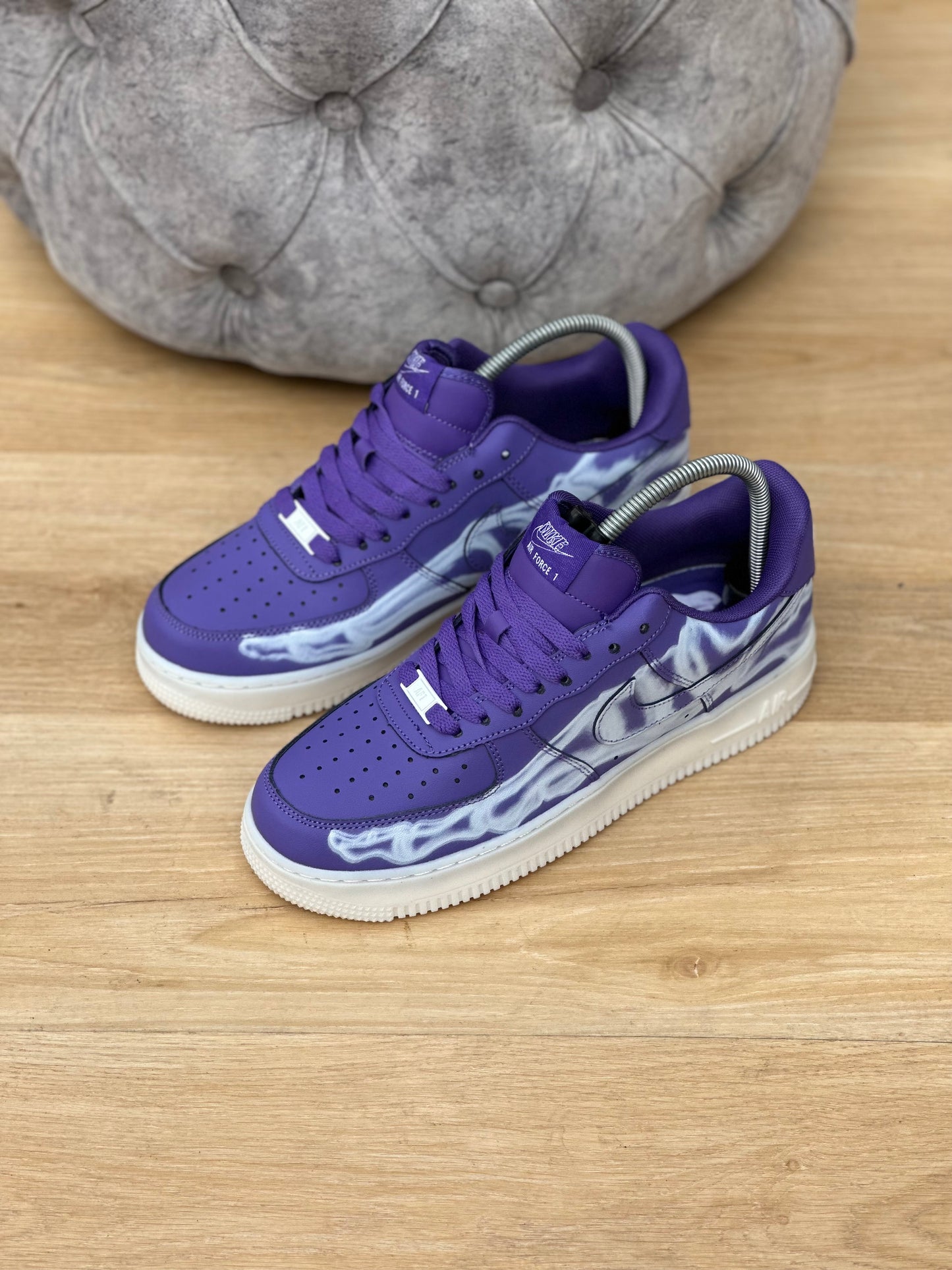 Air Force 1 Low 07 QS Skeleton Halloween
