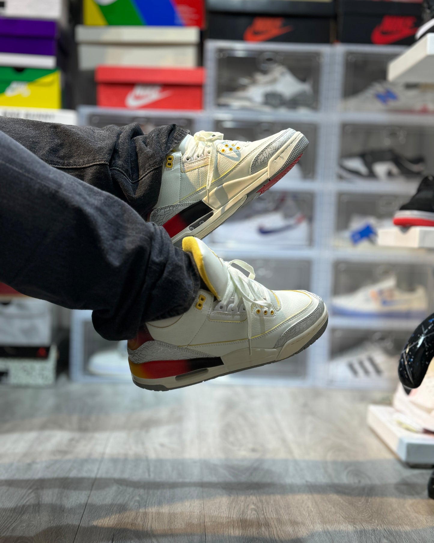 Air Jordan Retro 3 x J Balvin Beige