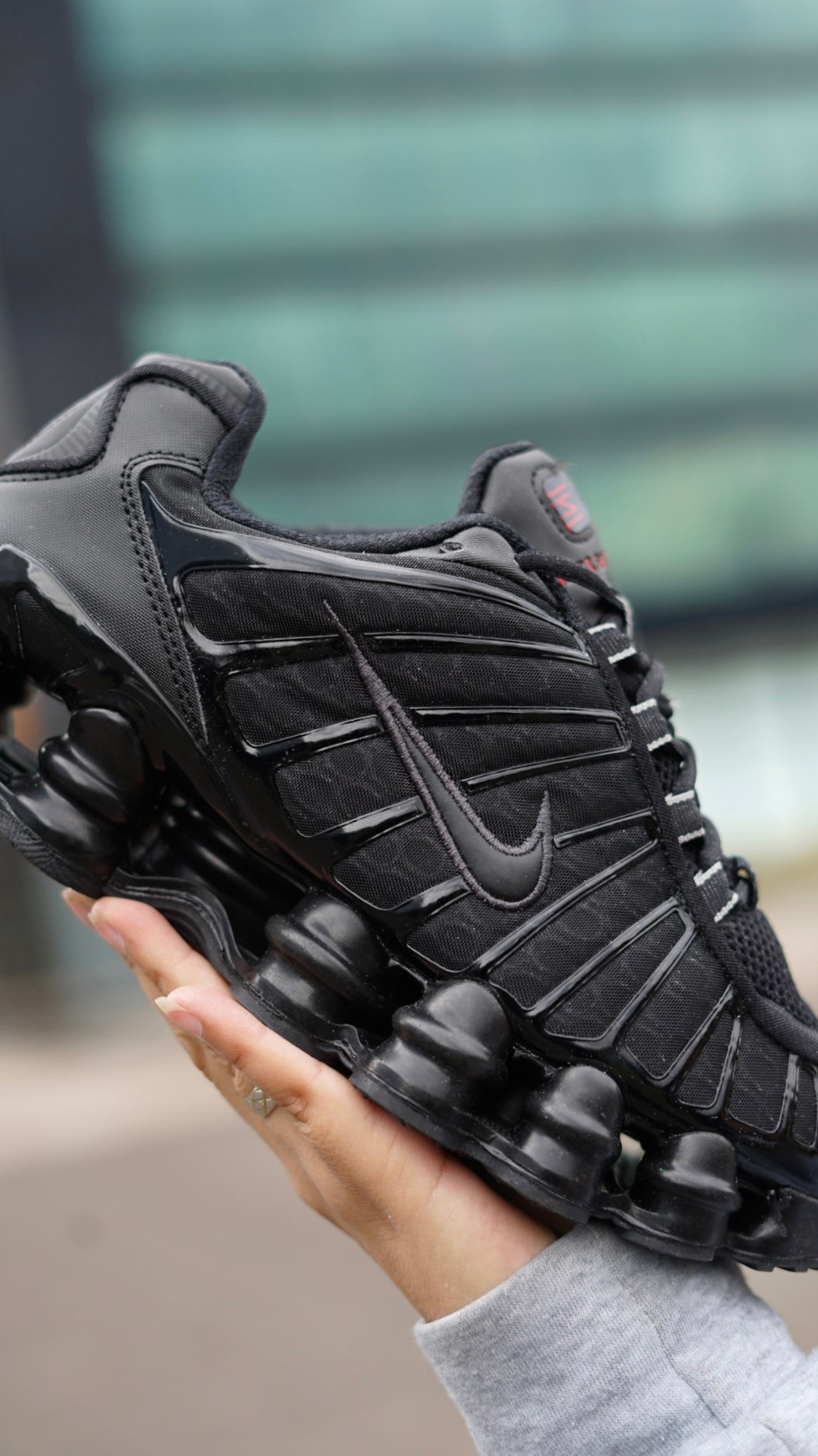 Nike shox negra
