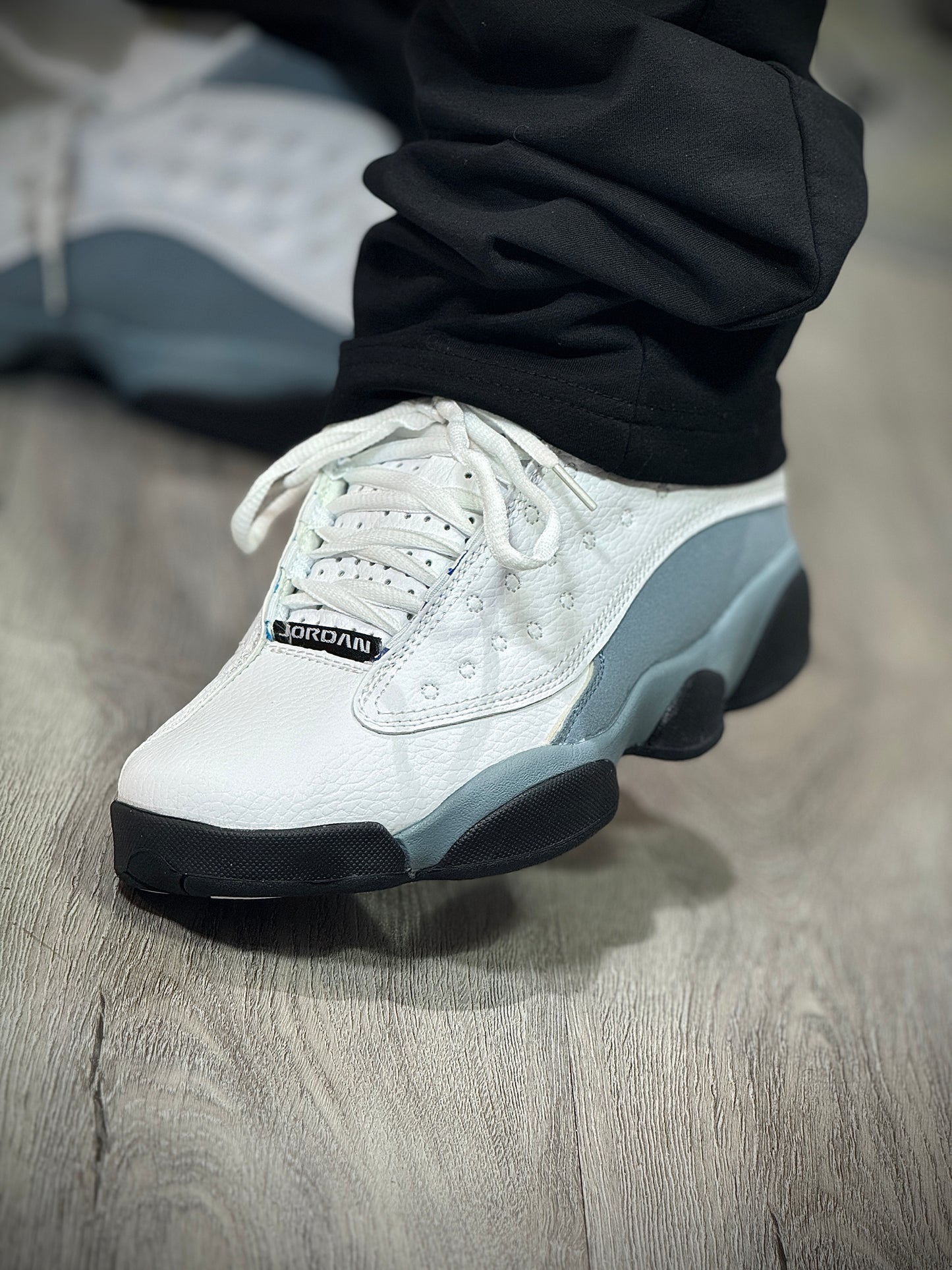 Air Jordan Retro 13 Blanco Gris