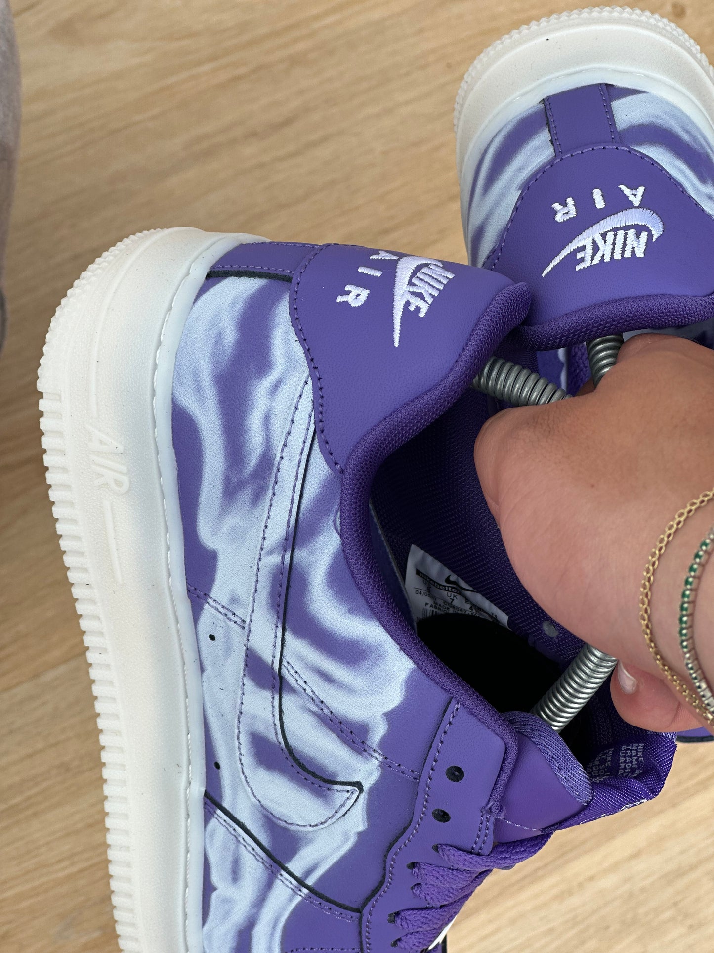 Air Force 1 Low 07 QS Skeleton Halloween
