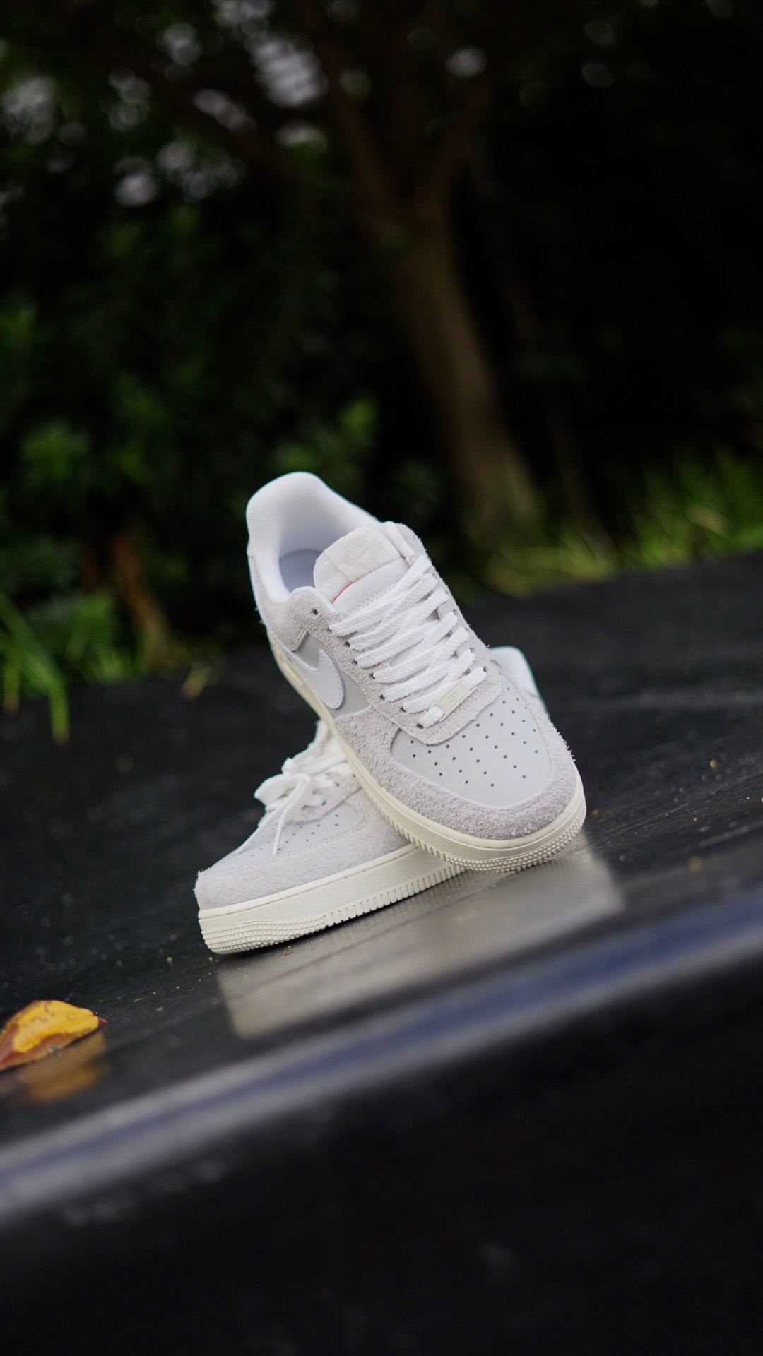 Nike force 1 gris