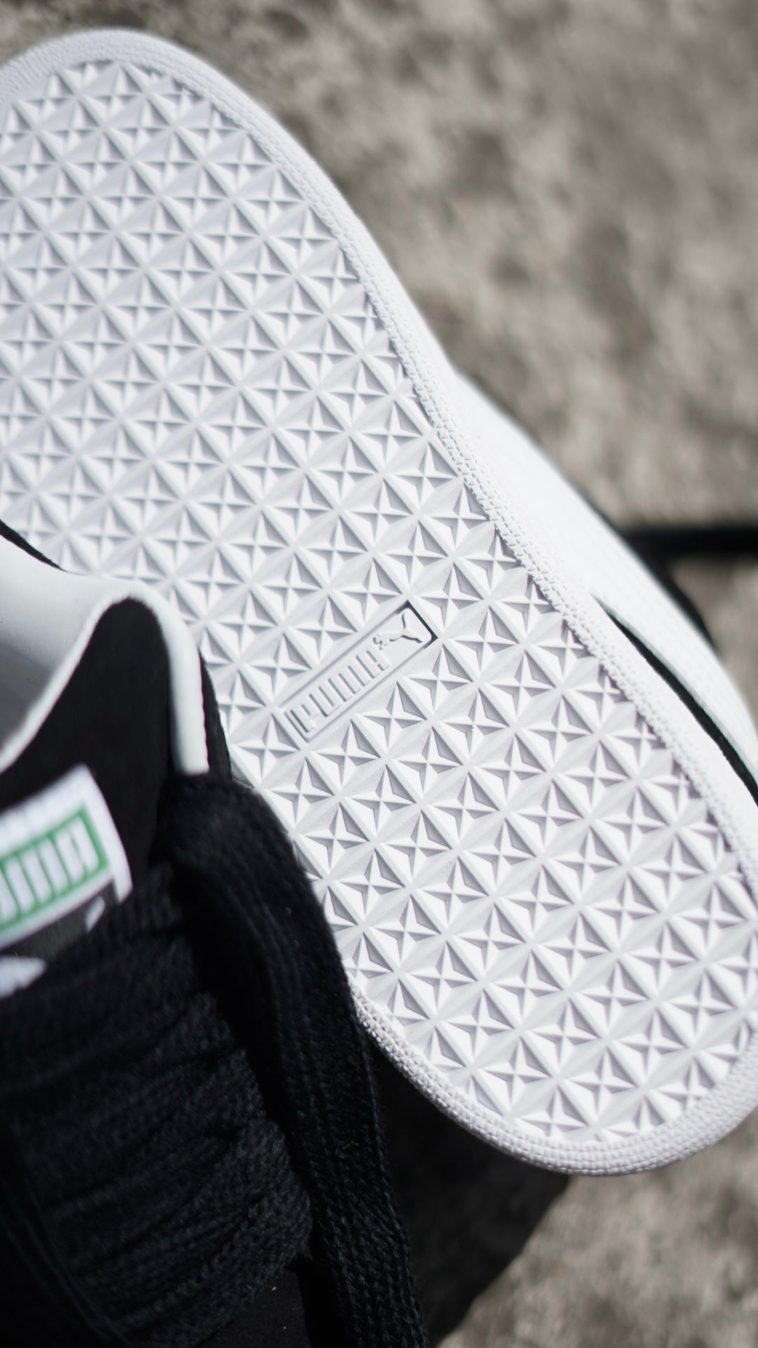 Suede Xl Negro-Blanco