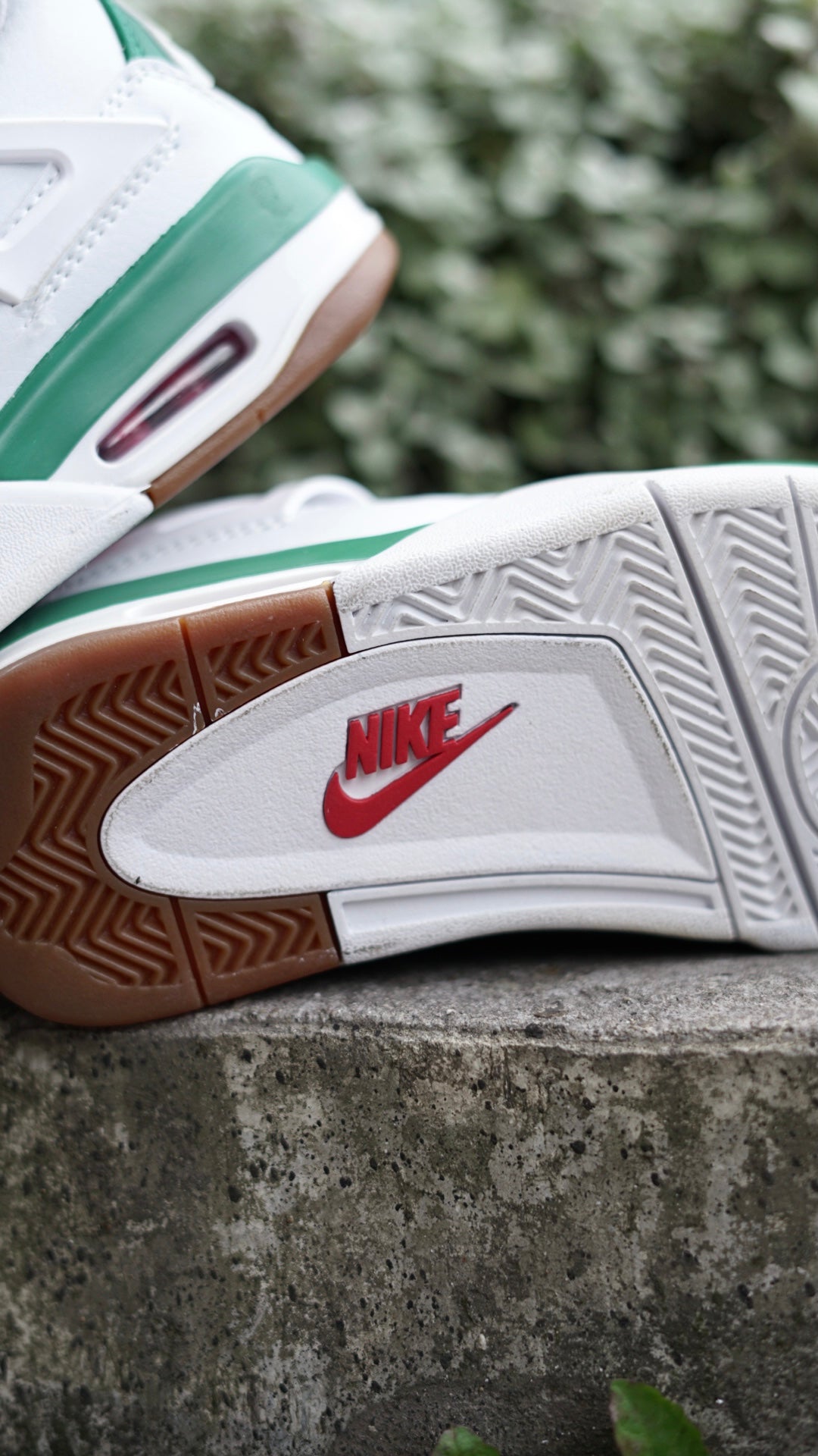 Air Jordan Retro 4 Sb Blanco-Verde