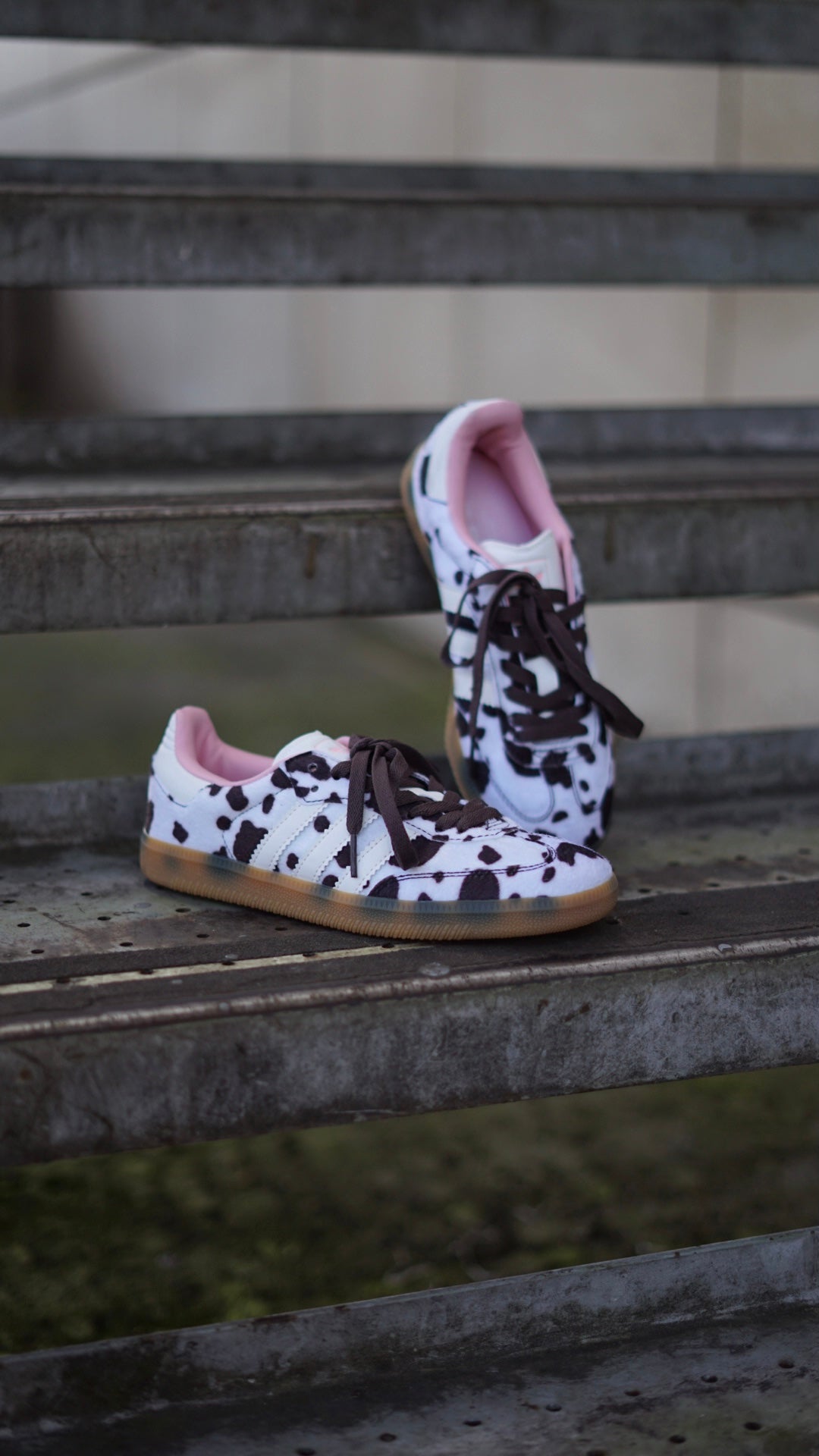 Adidas Samba Cow Print