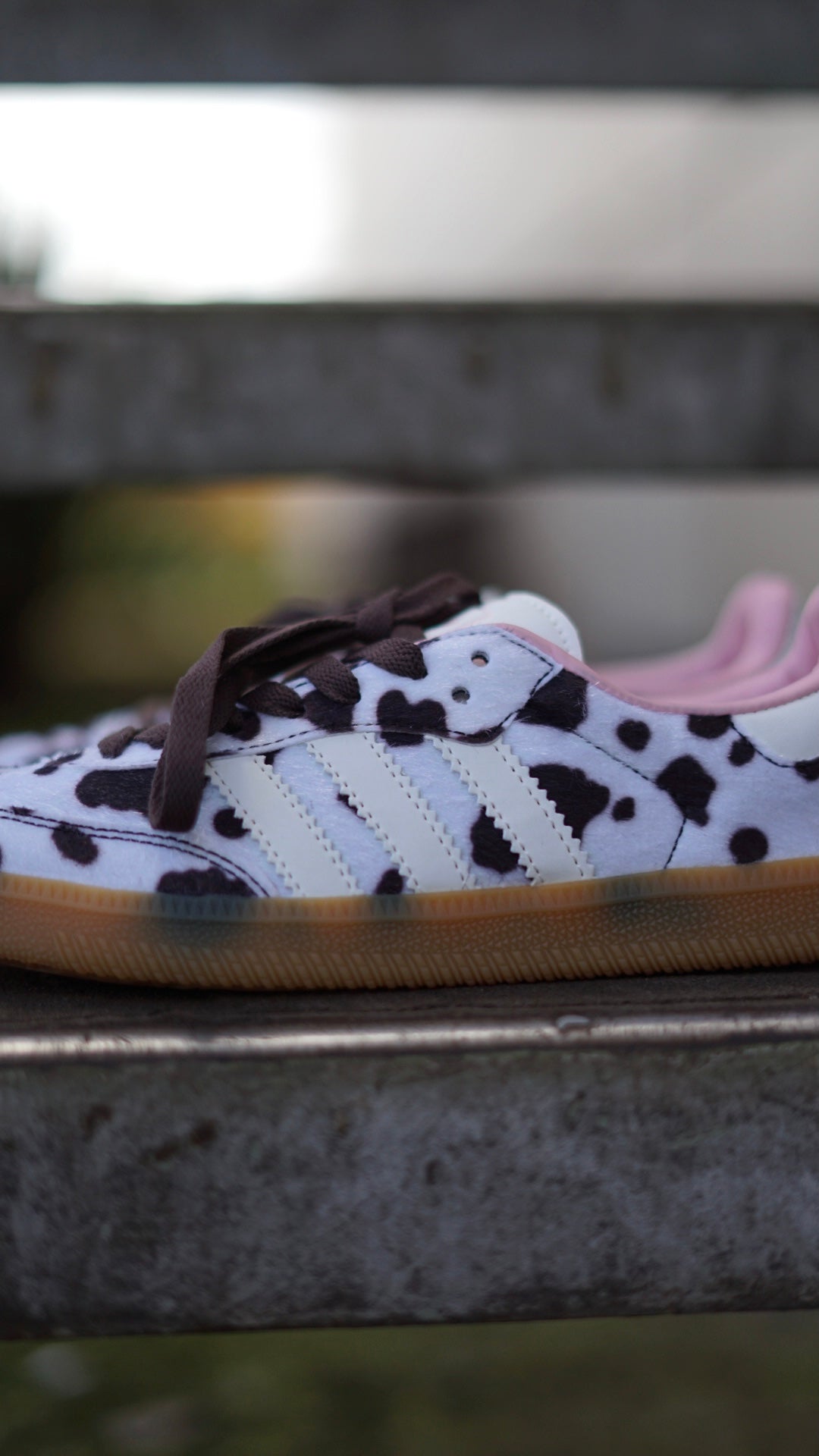 Adidas Samba Cow Print