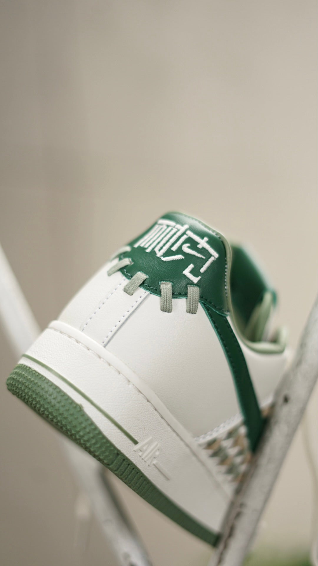 Air Force 1 Blanco-Verde