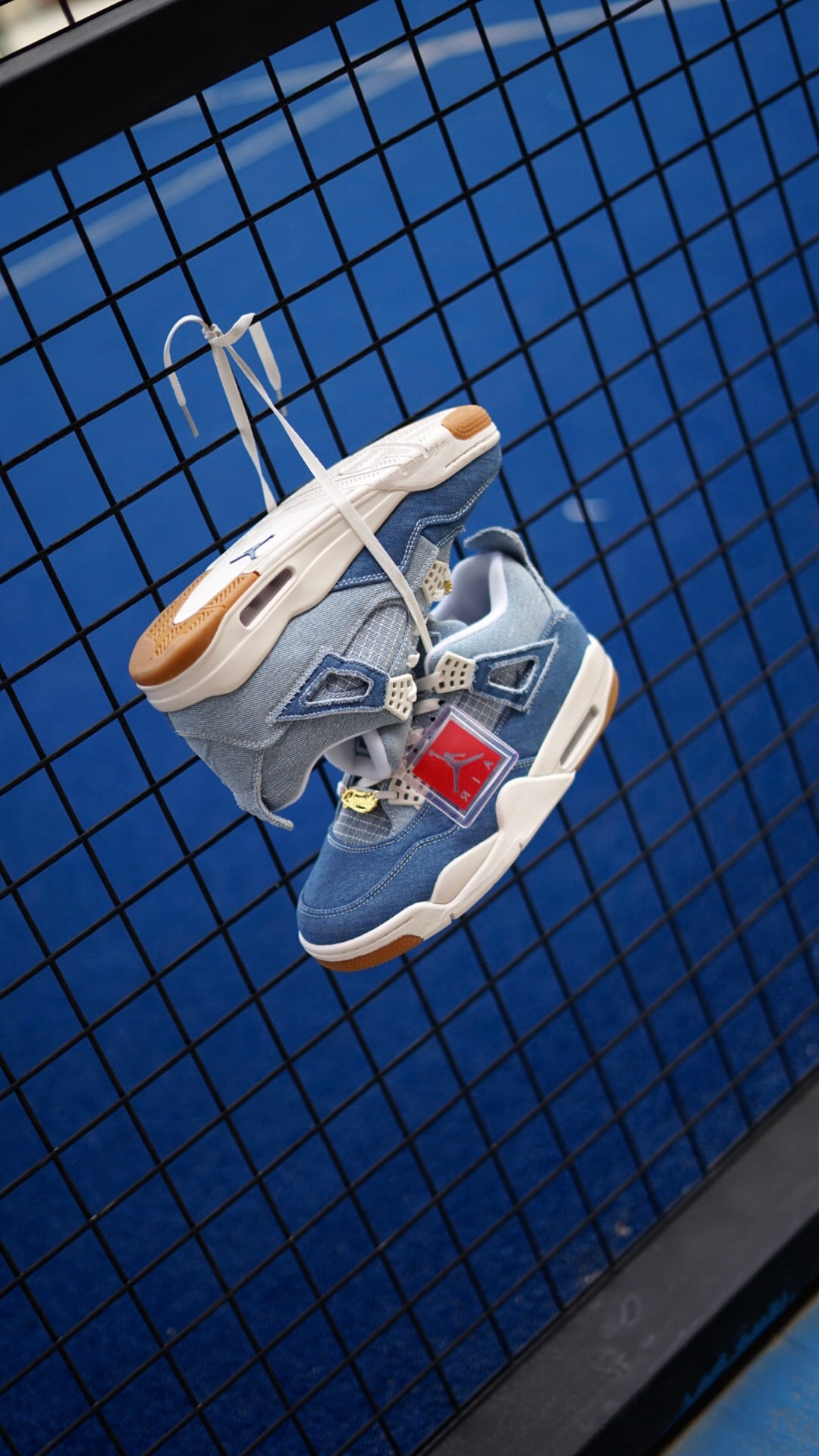 Air jordan 4 Worn Blue