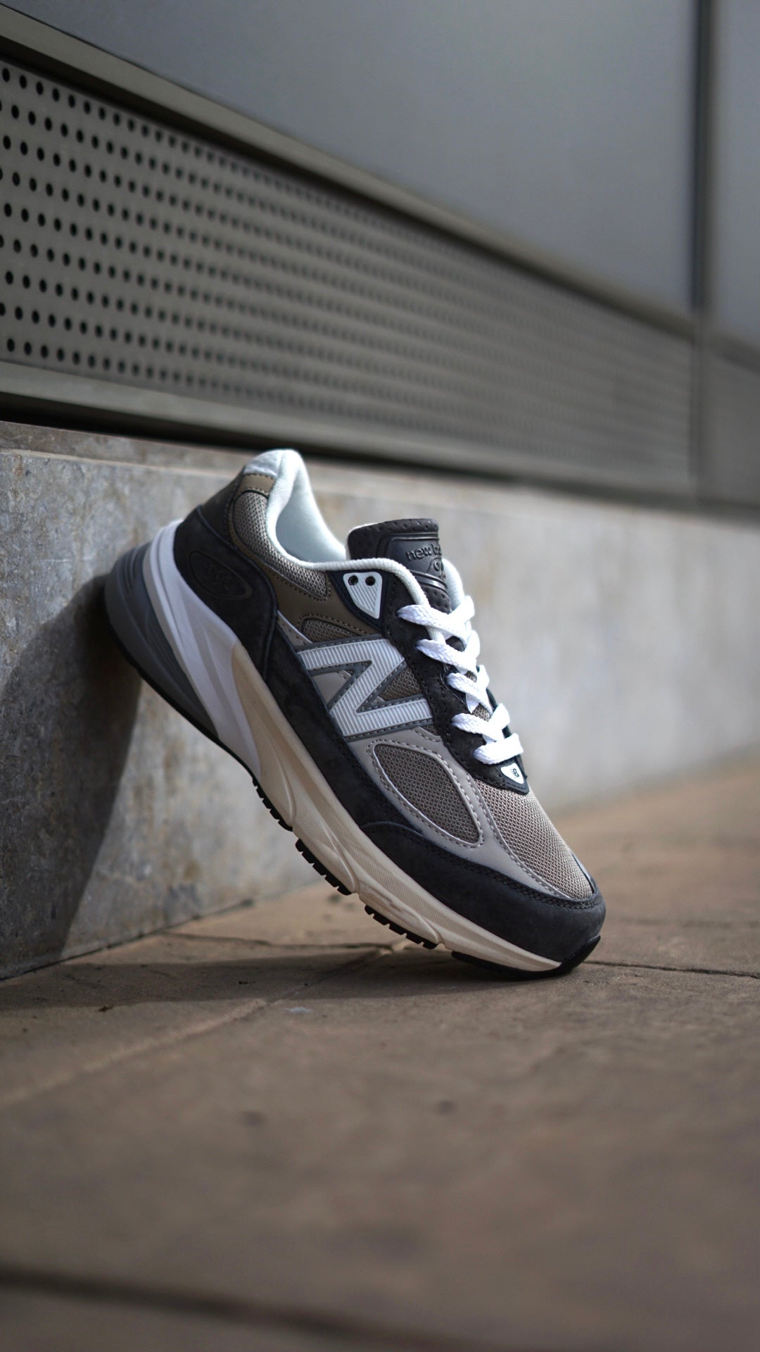 New Balance 990 Gris-Cafe