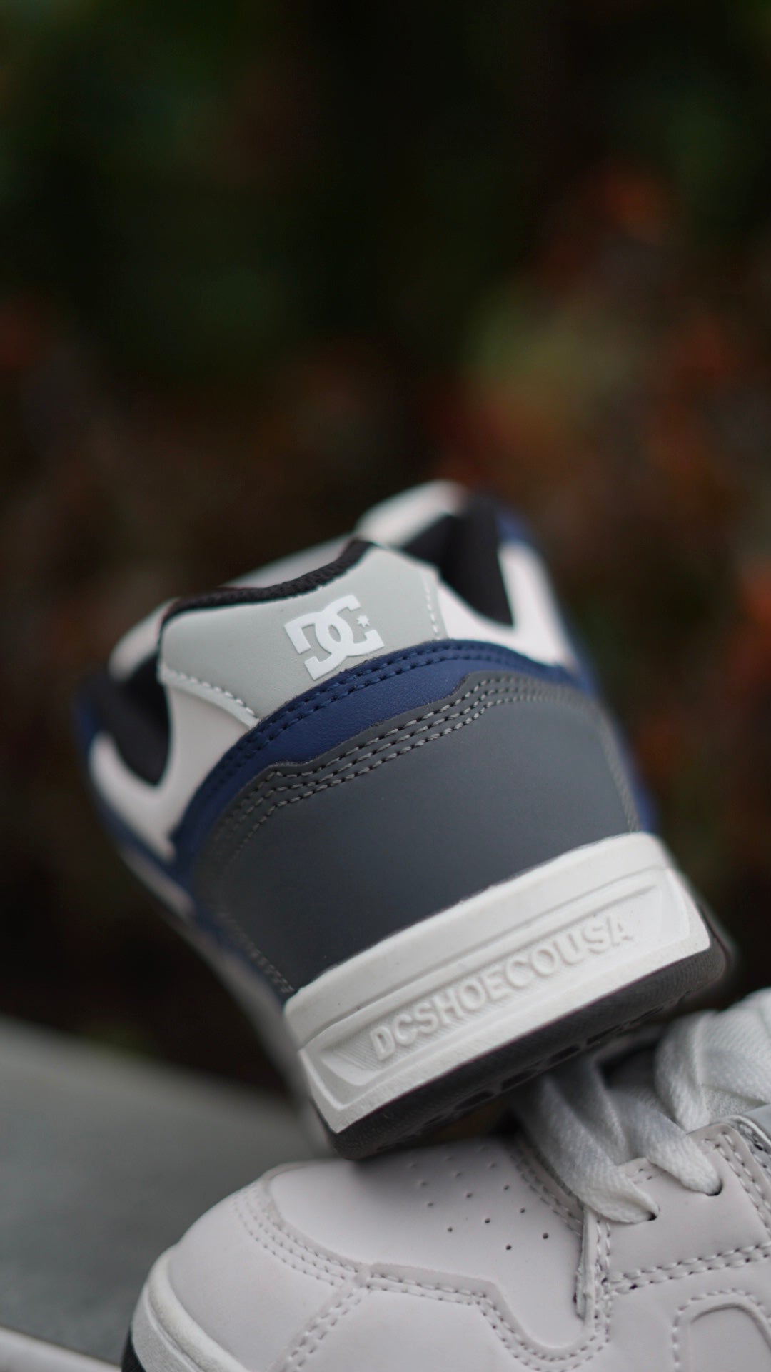 DC Shoes Stag Blanco-Azul