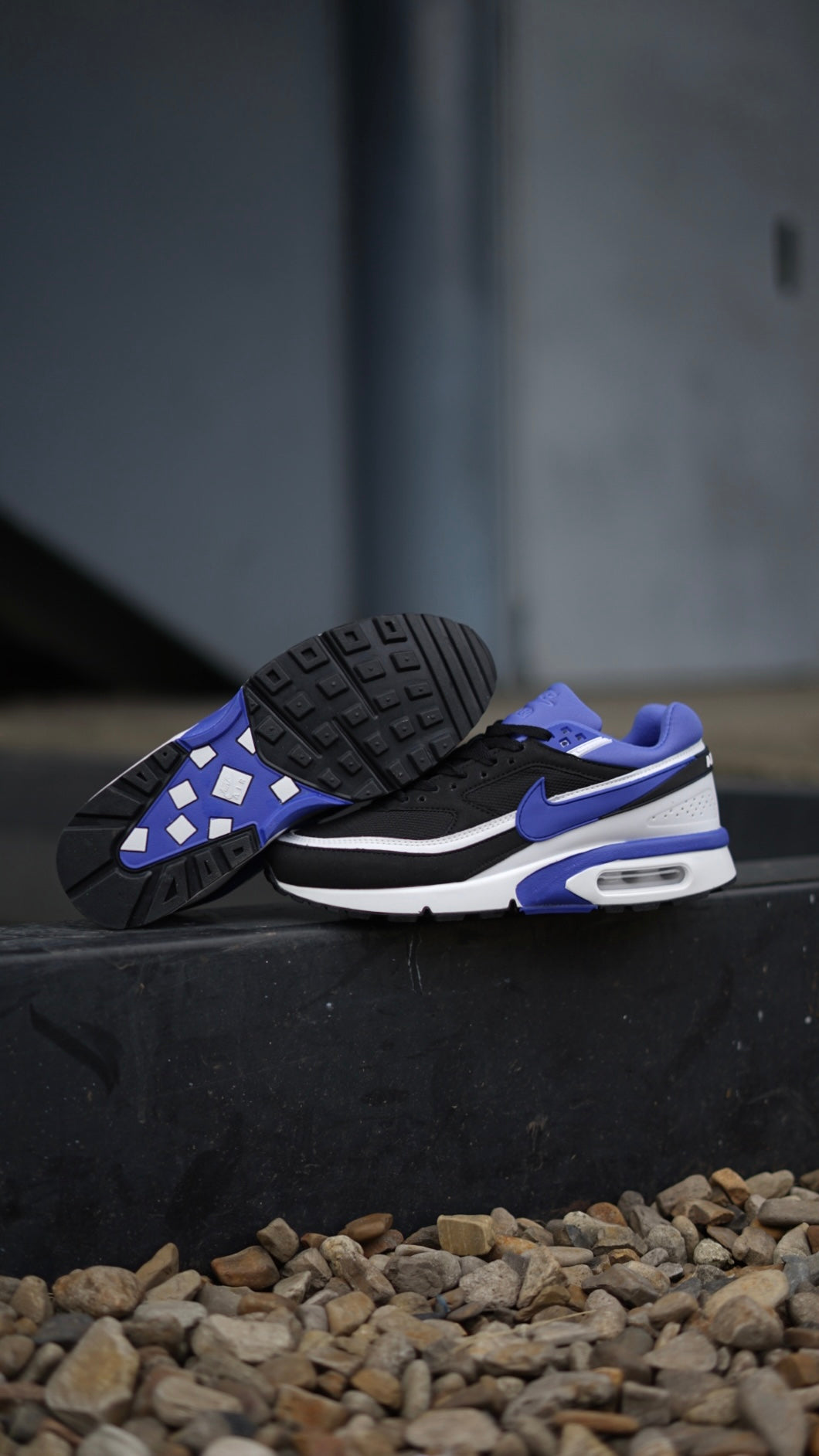 Air Max BW Negro-Morado