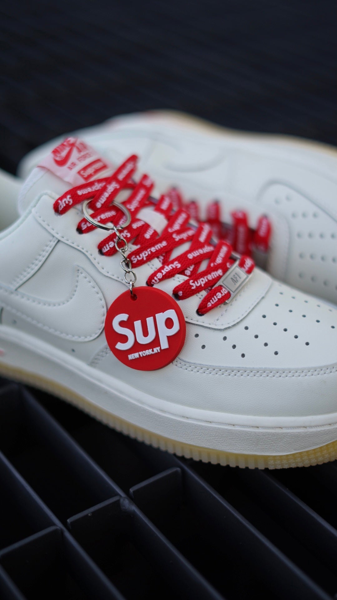 Air Force 1 Supreme Blanca