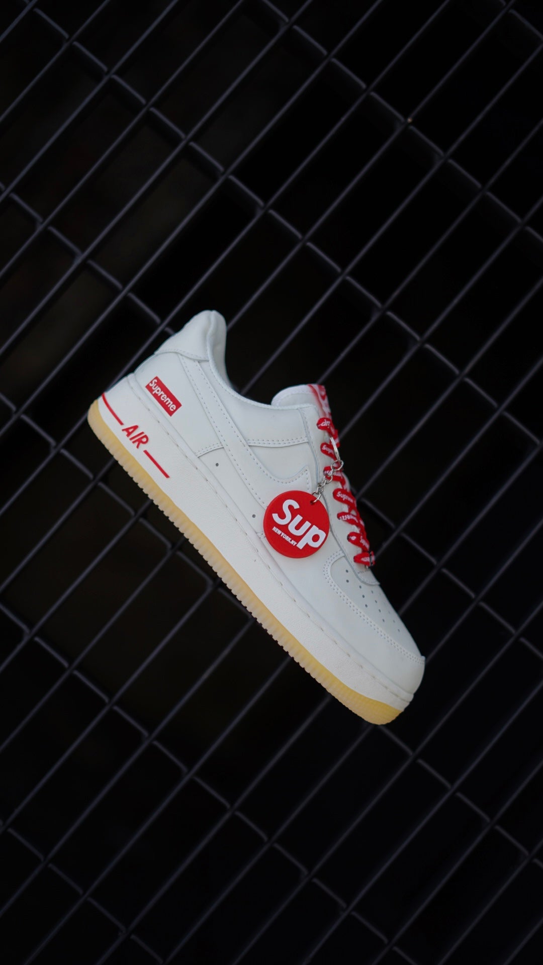 Air Force 1 Supreme Blanca
