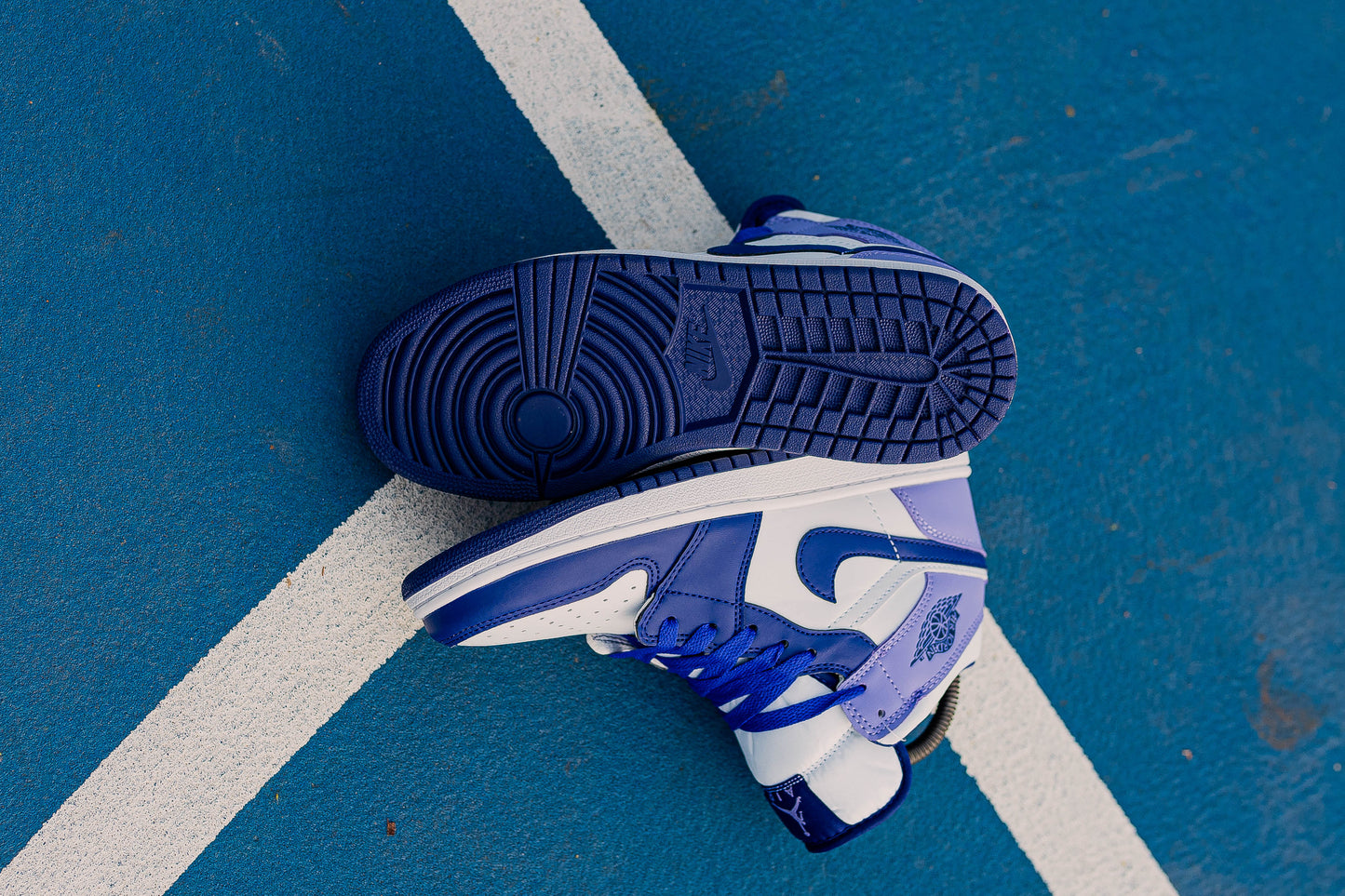 Jordan Retro 1 Azul morado