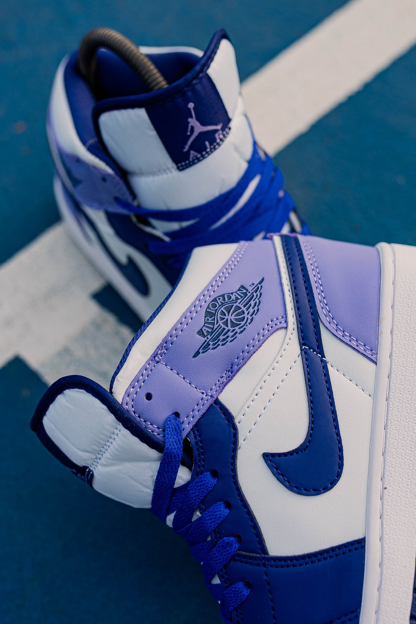 Jordan Retro 1 Azul morado