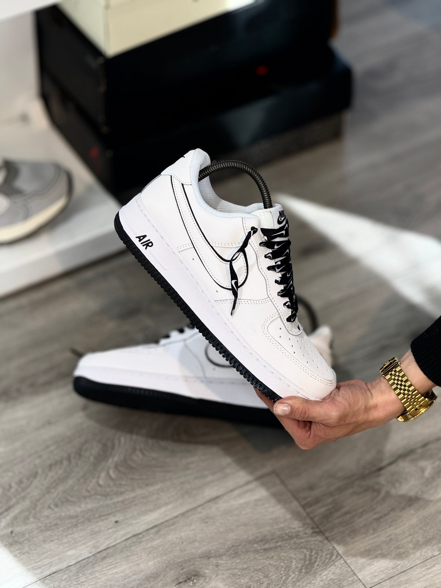 Air Force 1 Blanco-Negro