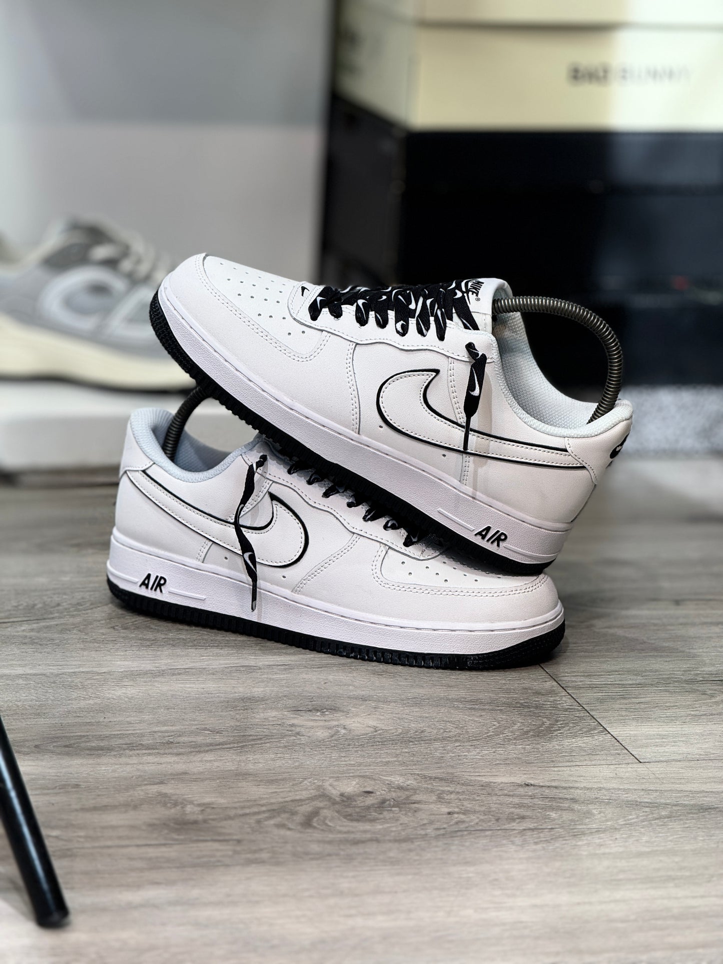 Air Force 1 Blanco-Negro