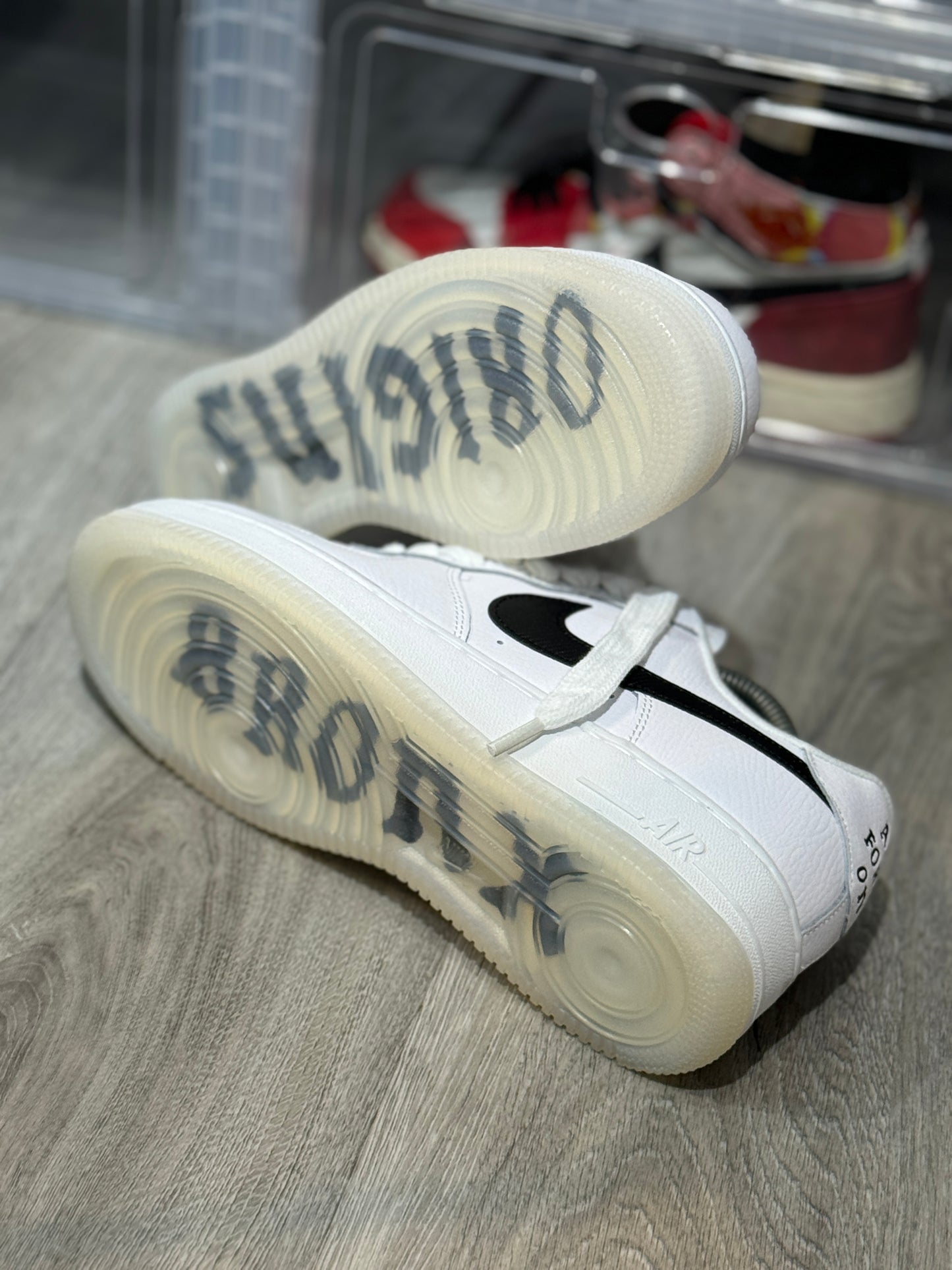 Air Force 1 Low Blanco Negro Bronx