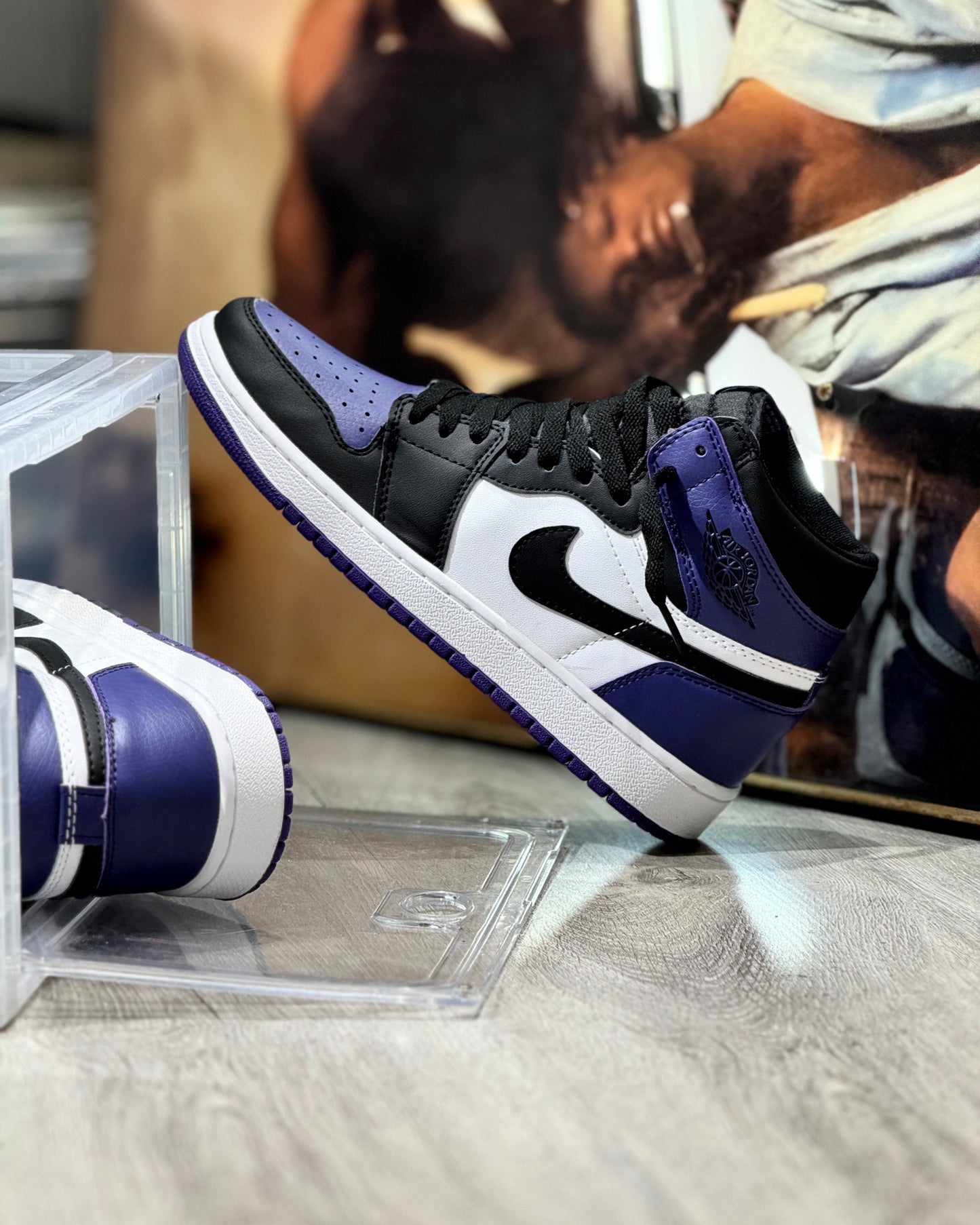 Air Jordan Retro 1 High Morado