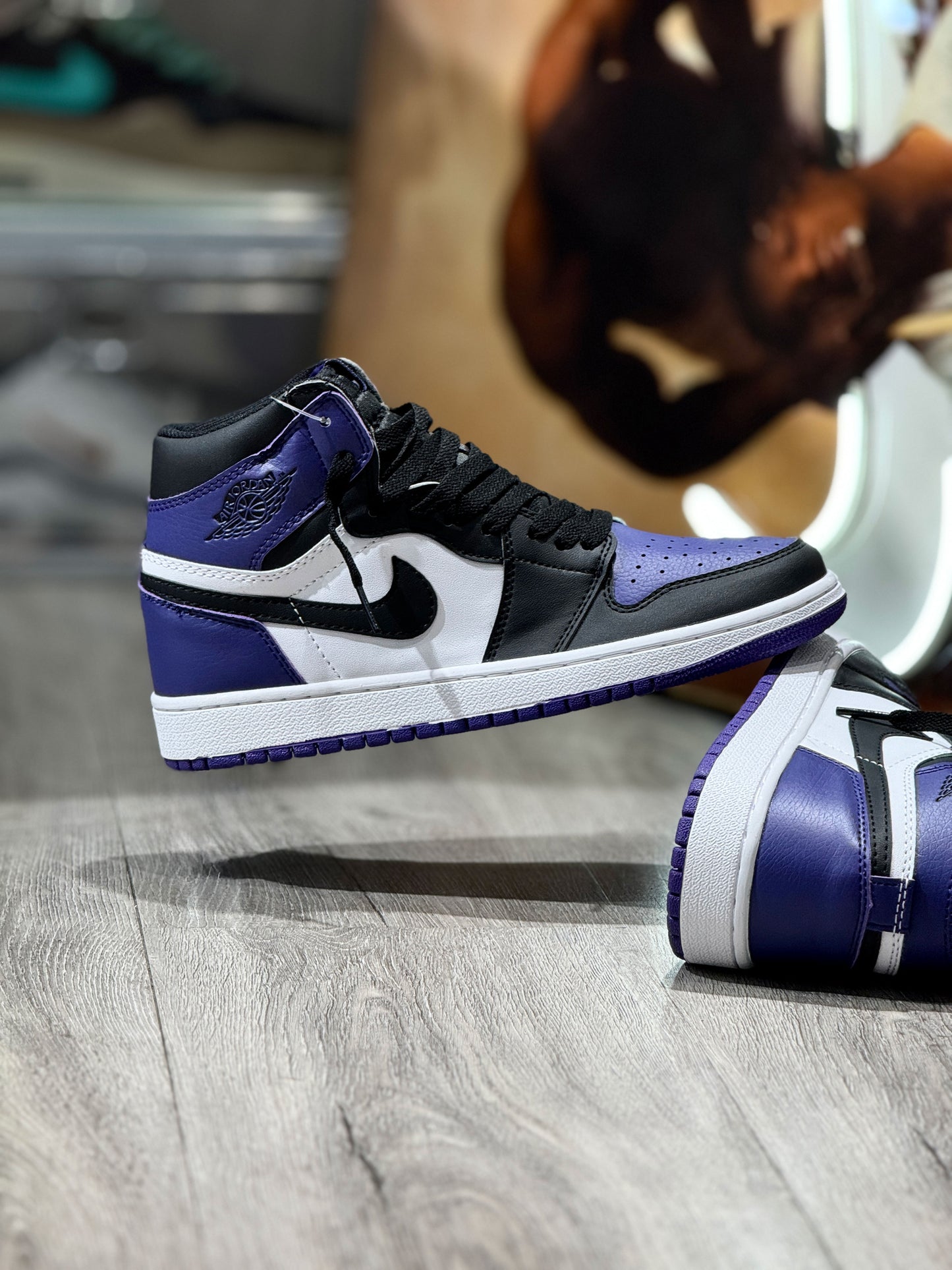 Air Jordan Retro 1 High Morado