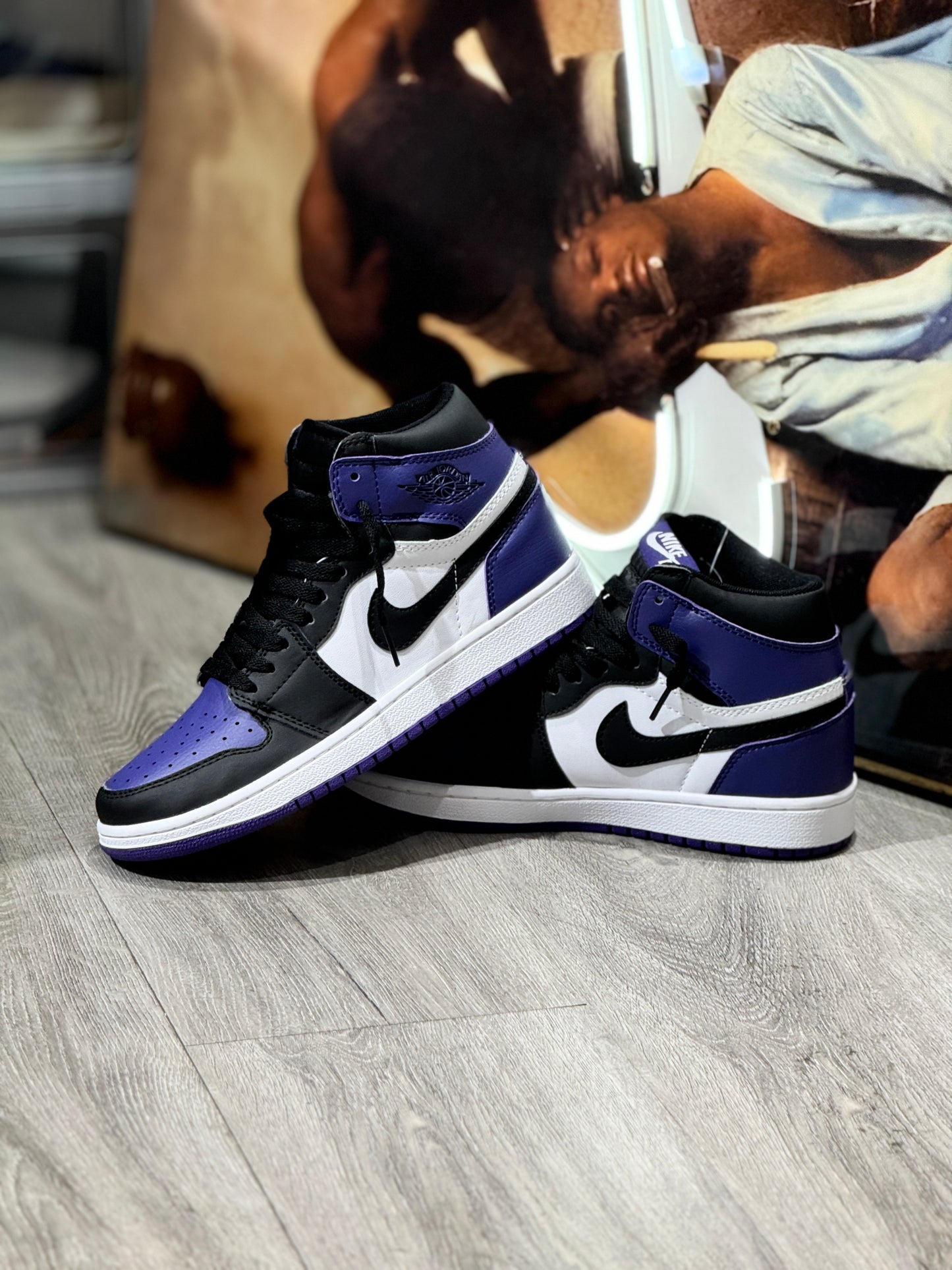 Air Jordan Retro 1 High Morado