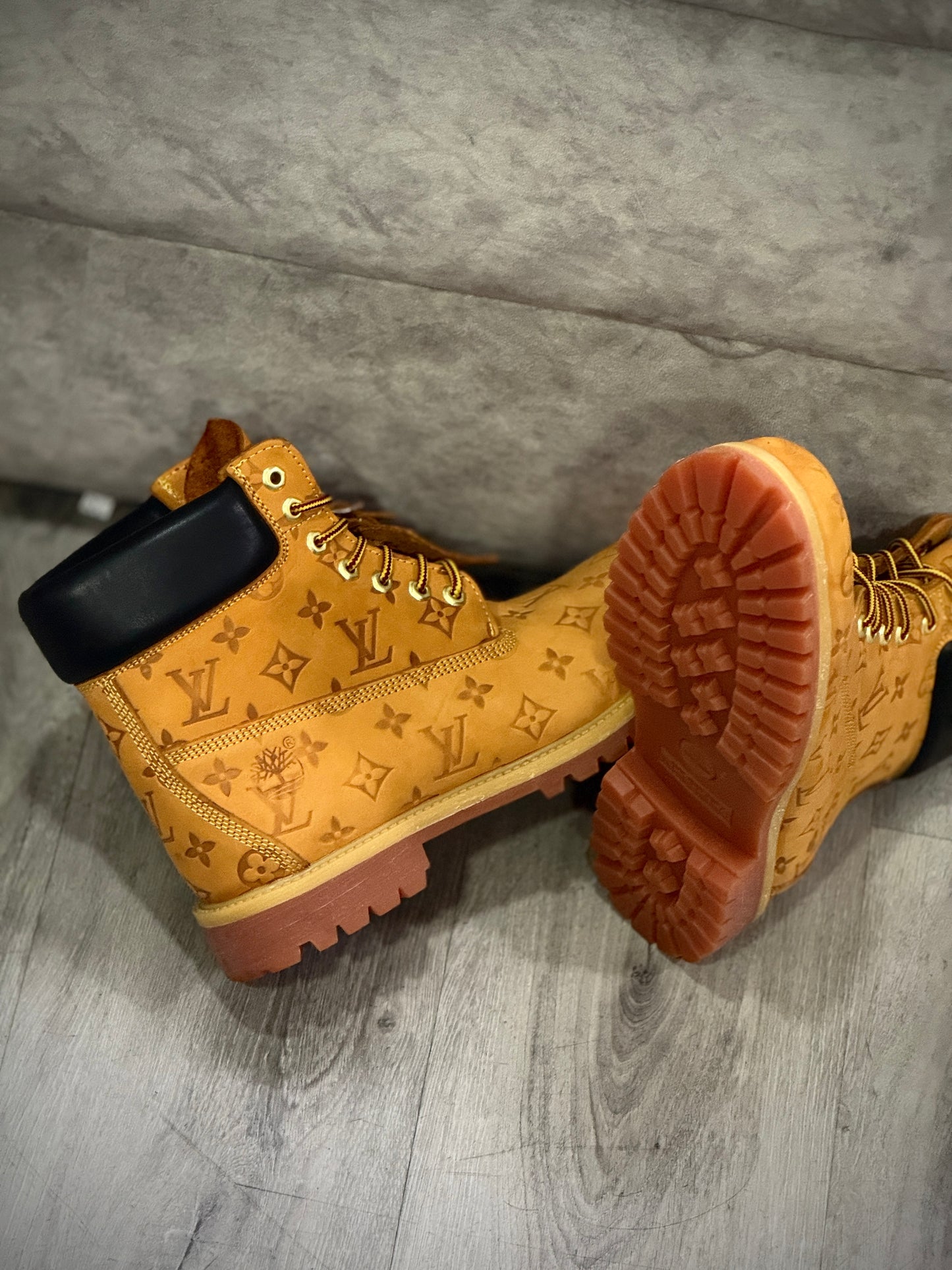 Timberland x Louis Vuitton Mostaza