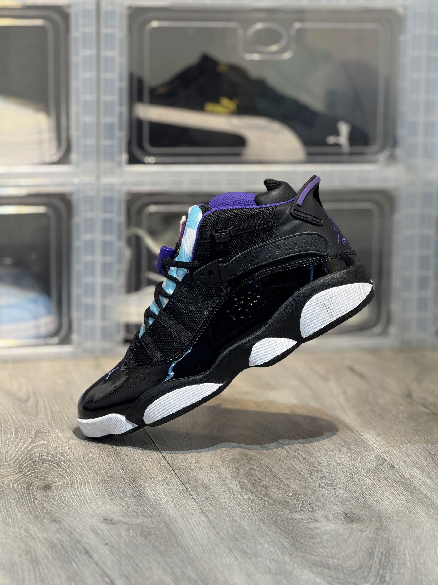 Air Jordan 6 Anillos Negro