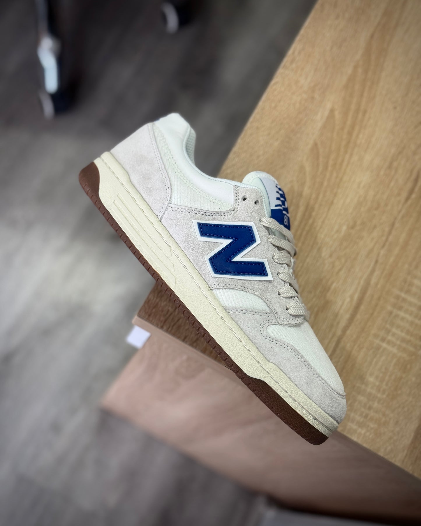 New Balance 480 Gris-Azul