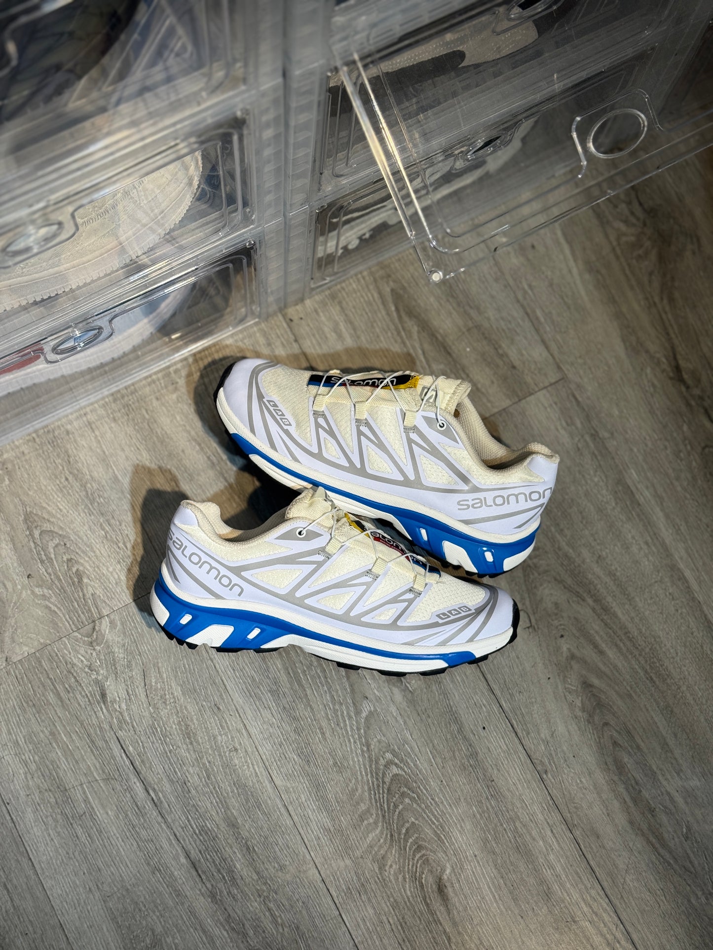 Salomon XT-6 Blanco-Azul