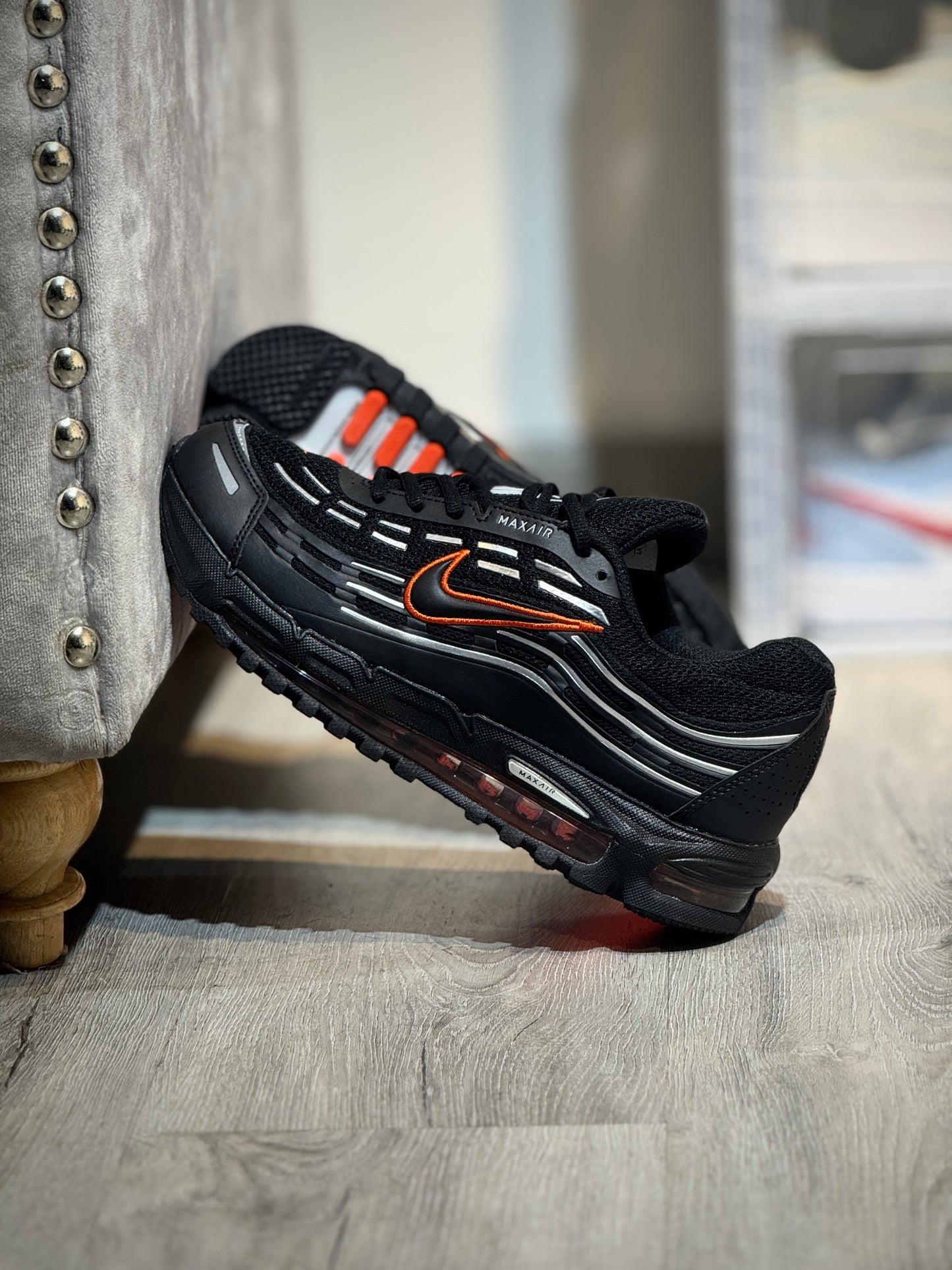 Air Max 95 Negro Naranja