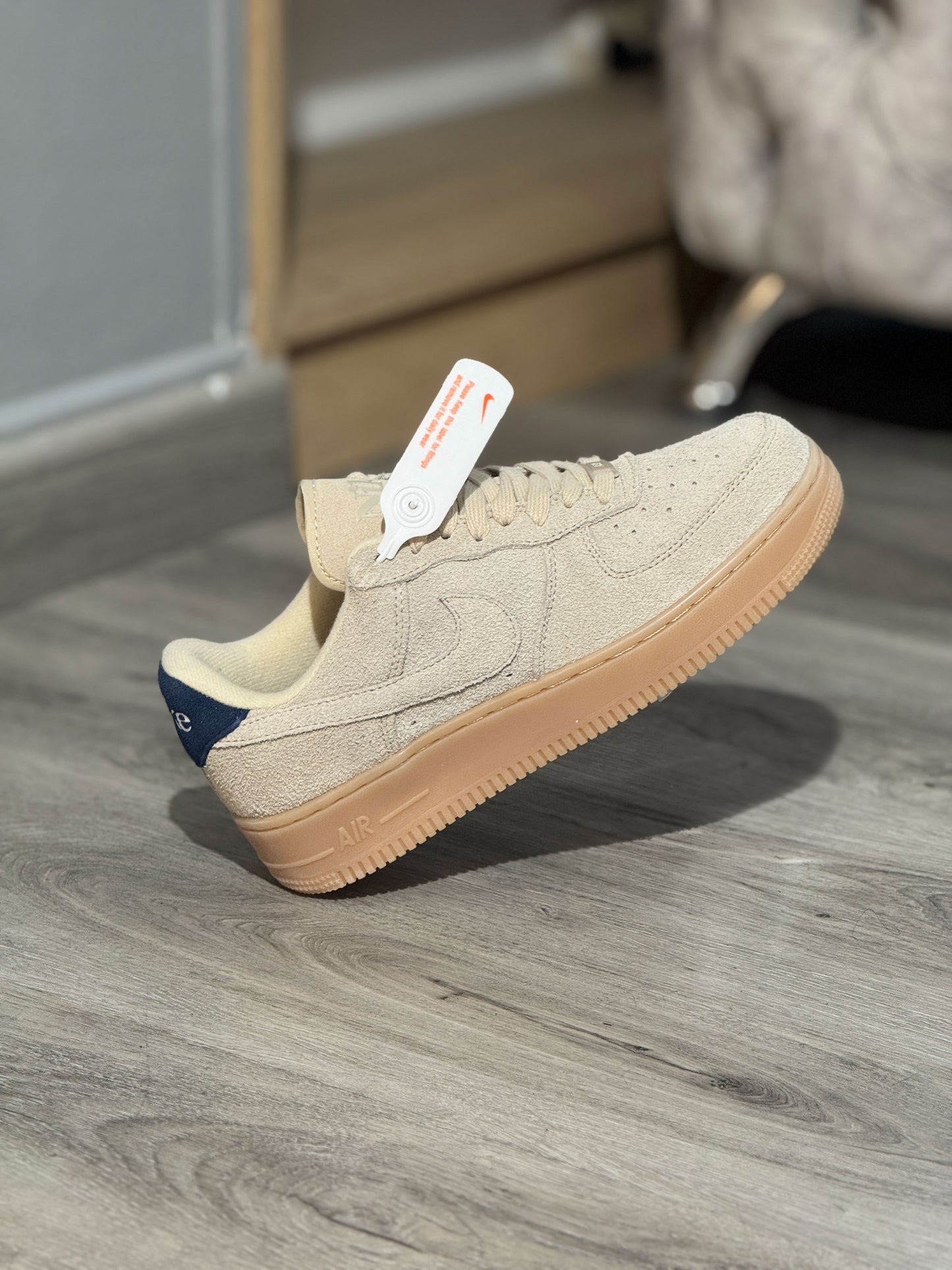 Air Force 1 Gamuza Beige