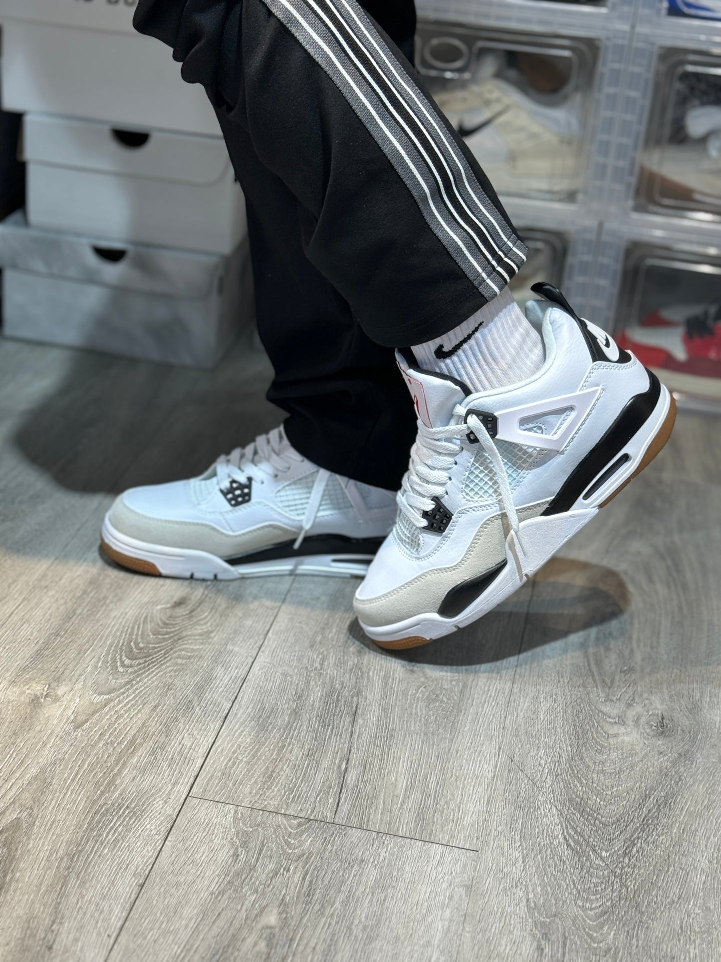 Air Jordan Retro Sb Negro-Blanco