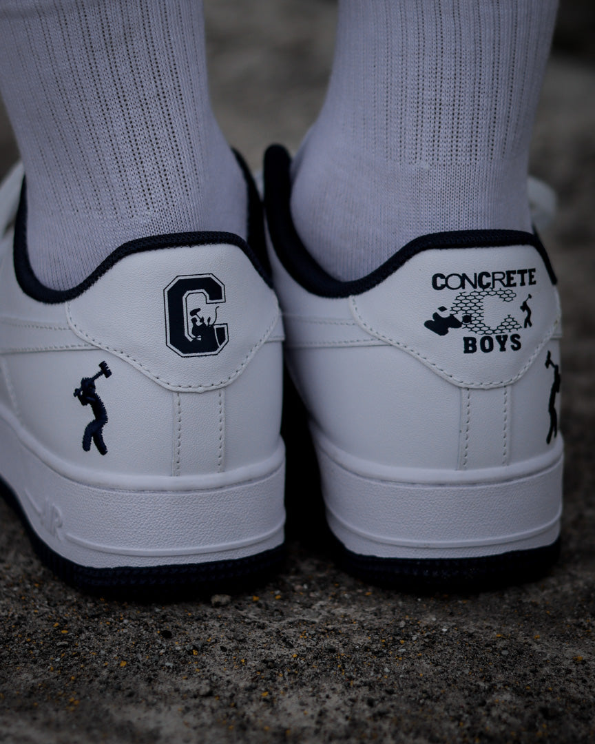 Air Force 1 Blanco-Azul