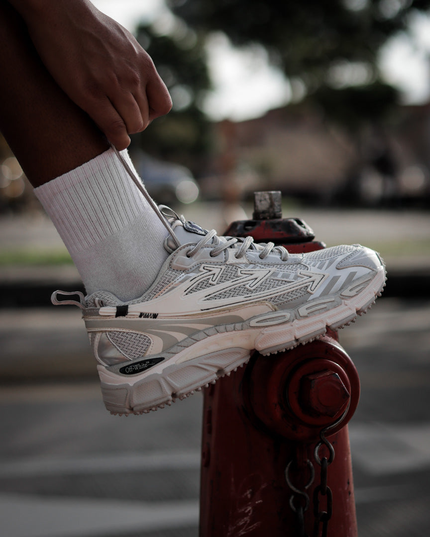 Off white Be Right Back Blanco