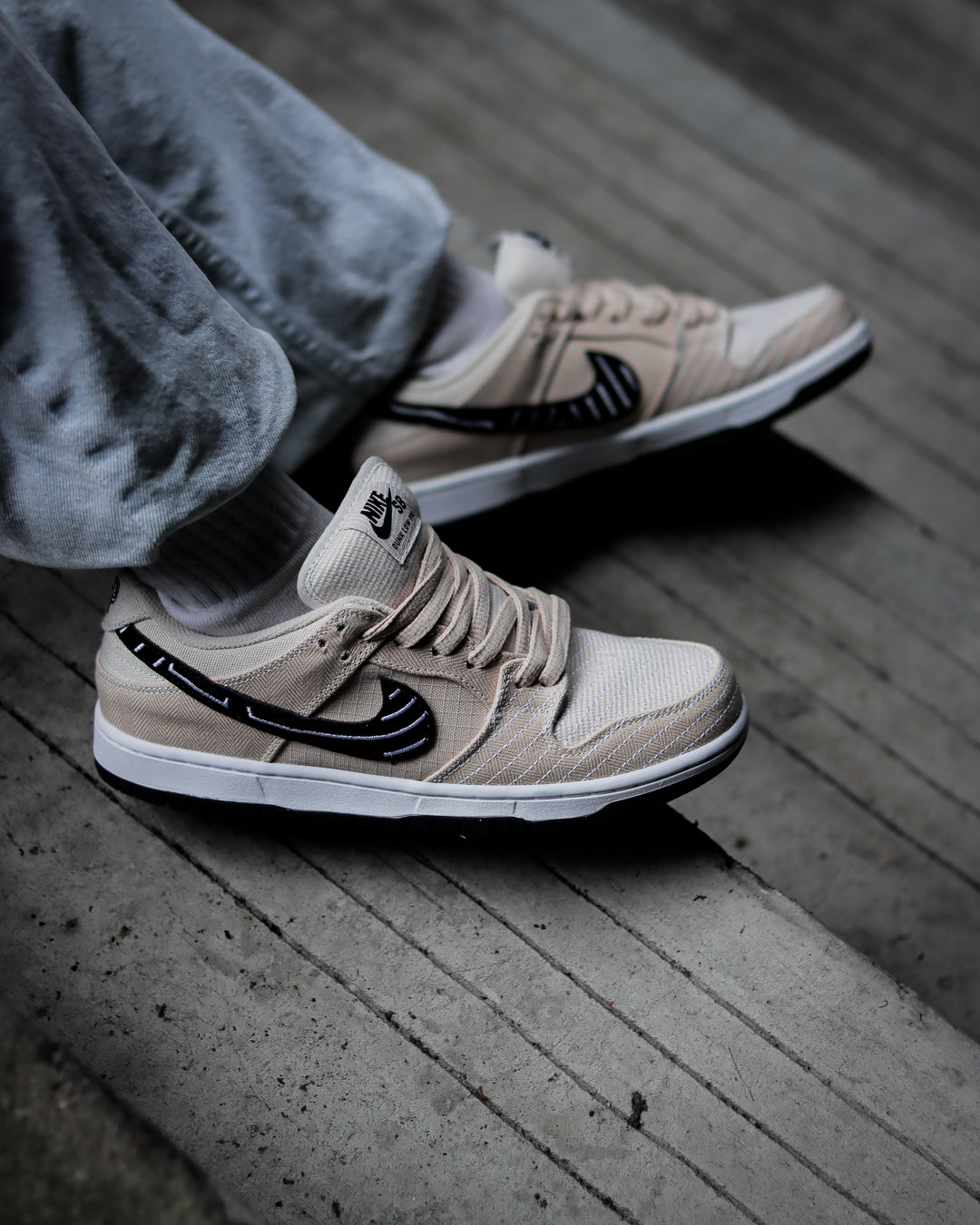 Nike Dunk Low Sb Albino & Preto