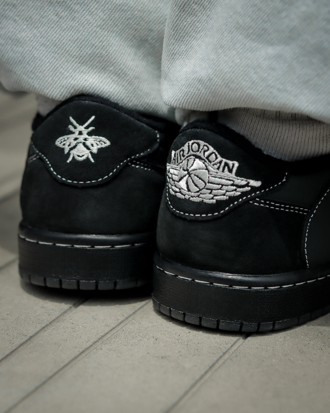 Jordan 1 Low Travis Scott - Black Phantom