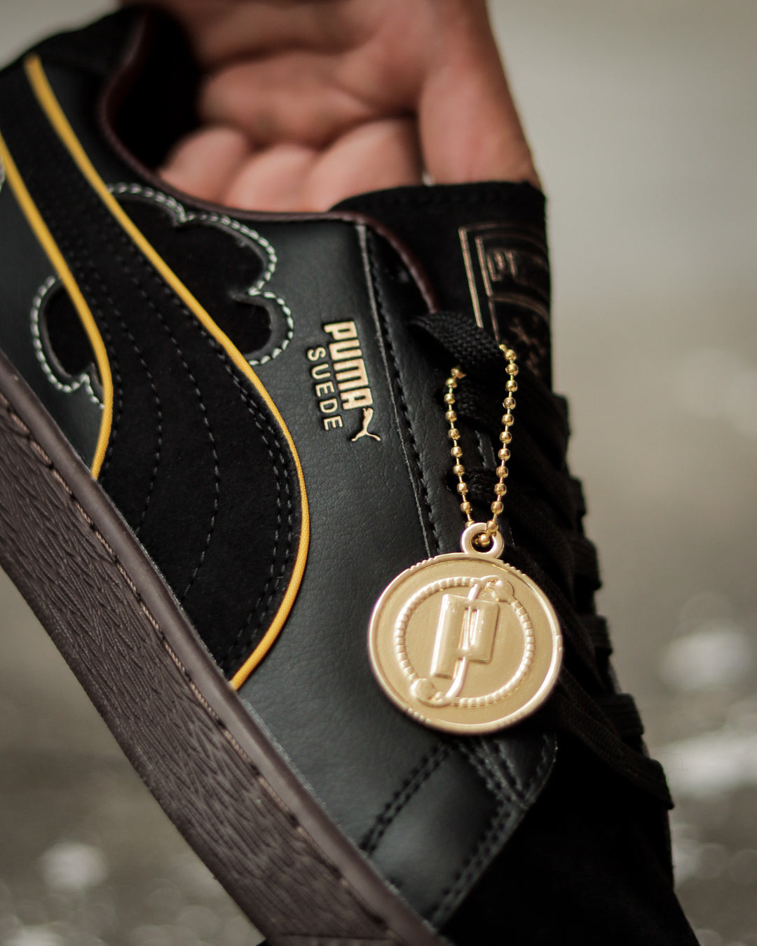 Puma Suede One Piece Black Beard
