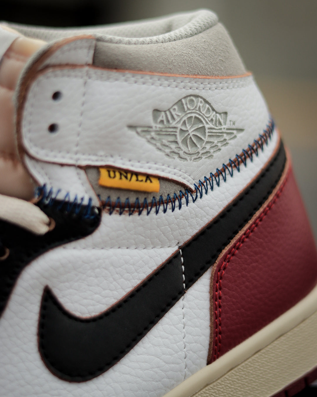 Air Jordan Retro 1 High Union Los Angeles Black Toe