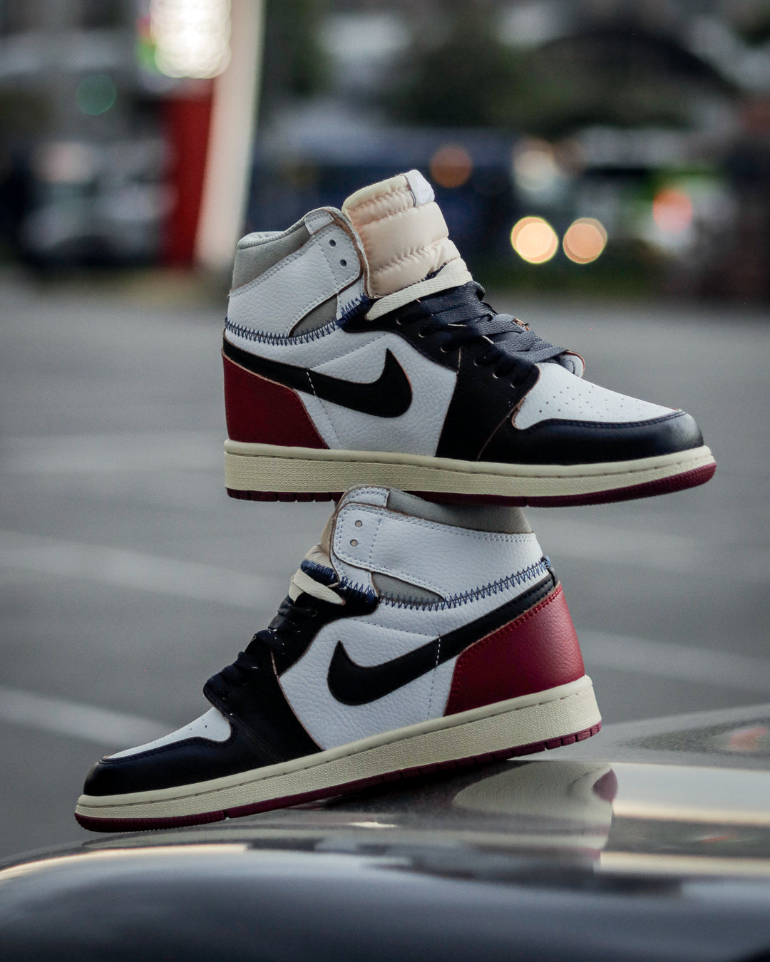 Air Jordan Retro 1 High Union Los Angeles Black Toe