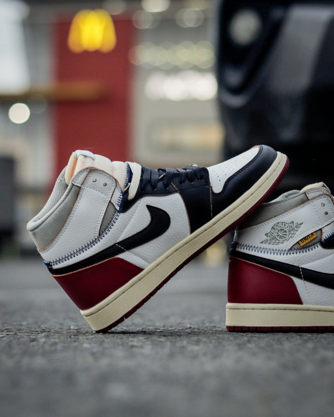 Air Jordan Retro 1 High Union Los Angeles Black Toe