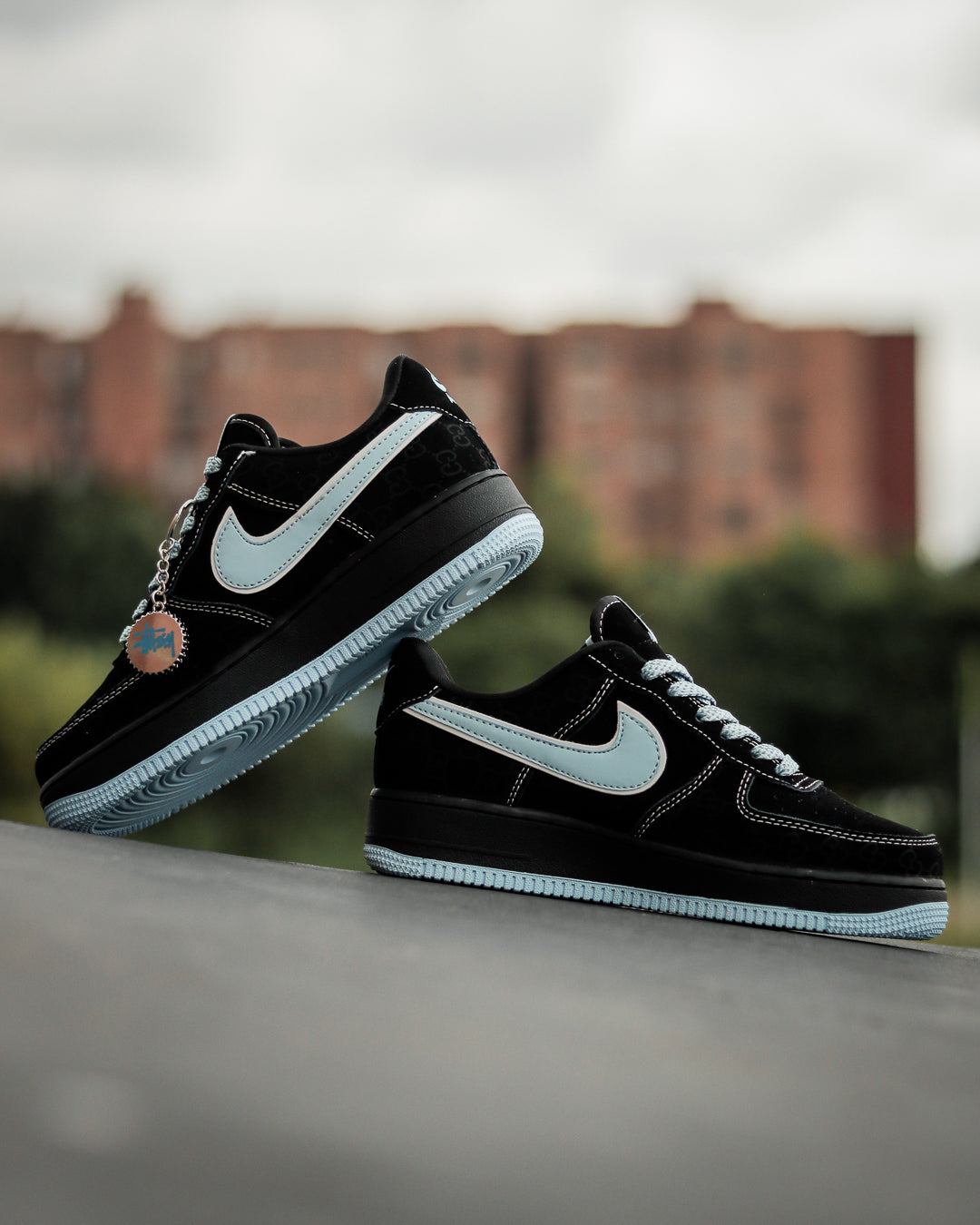 Air Force 1 Low Stüssy Negro